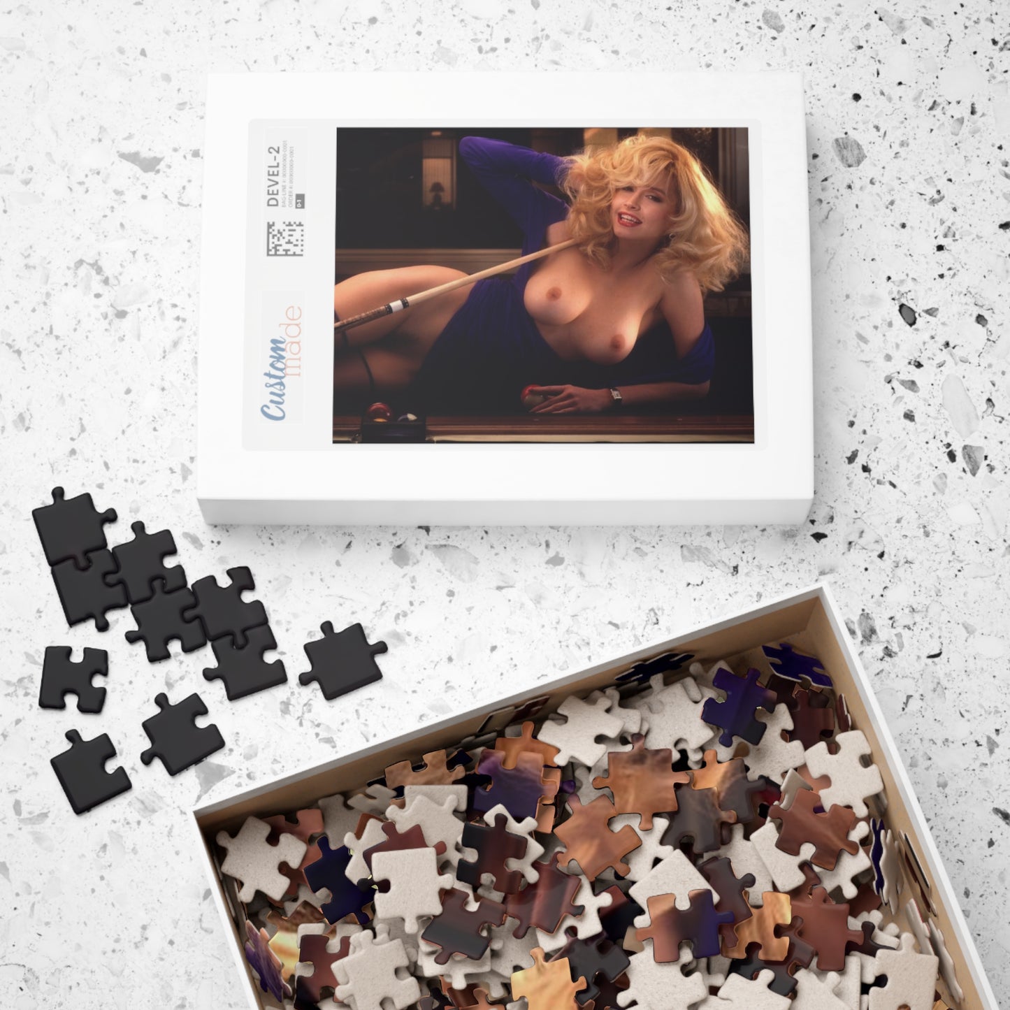 Puzzle (110, 252, 500, 1014-piece) Playboy Playmate October 1989 Karen Foster