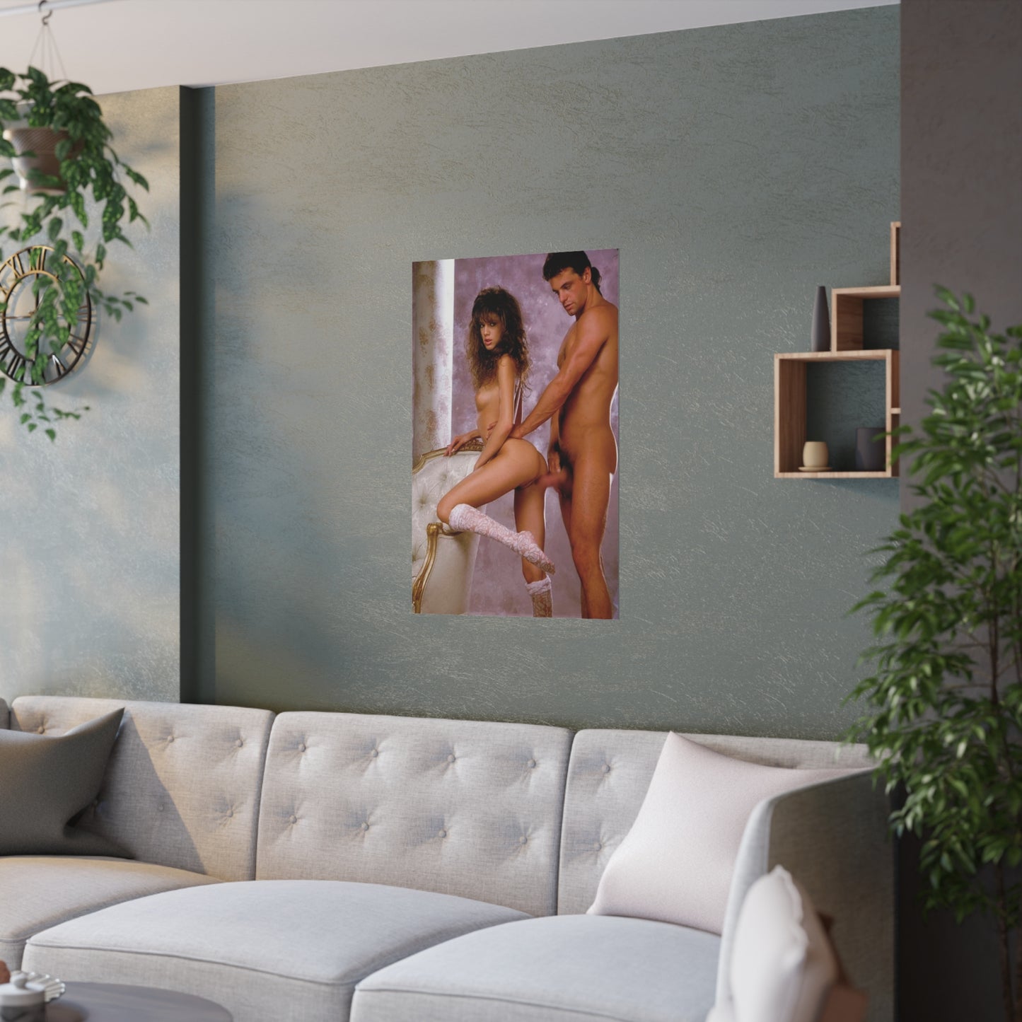 Satin Posters (210gsm) Racquel Darrian Nude