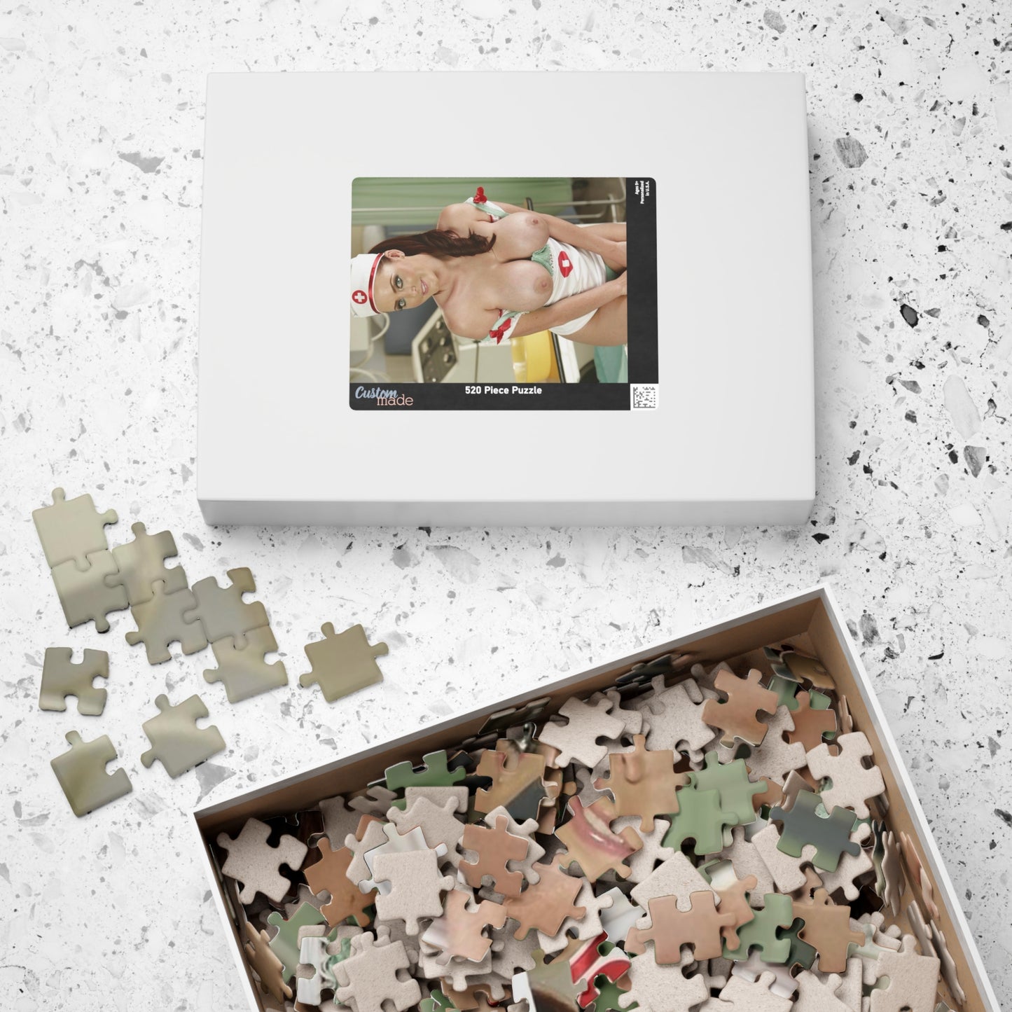 Puzzle (110, 252, 500, 1014-piece) Sexy Nude Nurse Sophie Dee