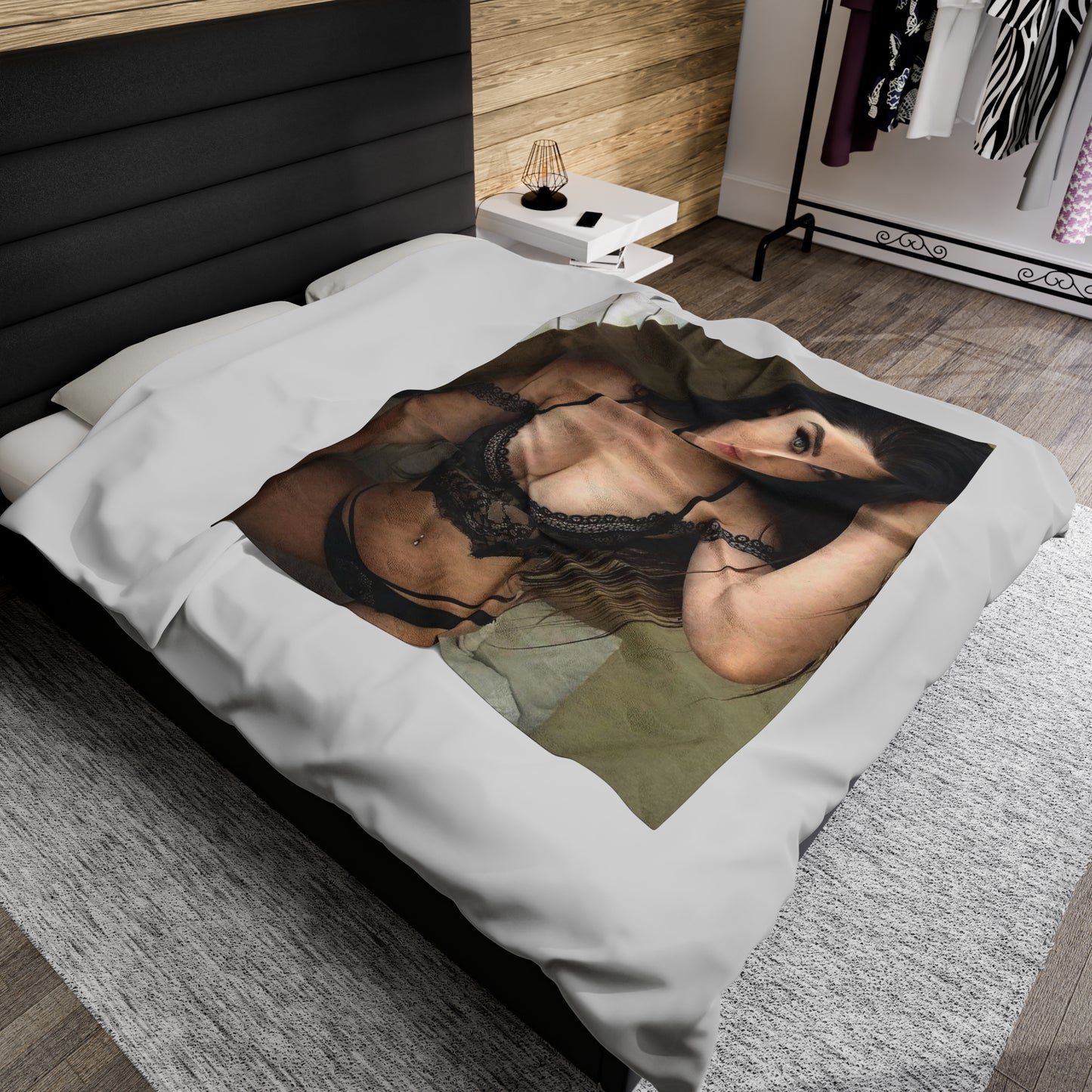 Velveteen Plush Blanket Niece Waidhofer Lingerie