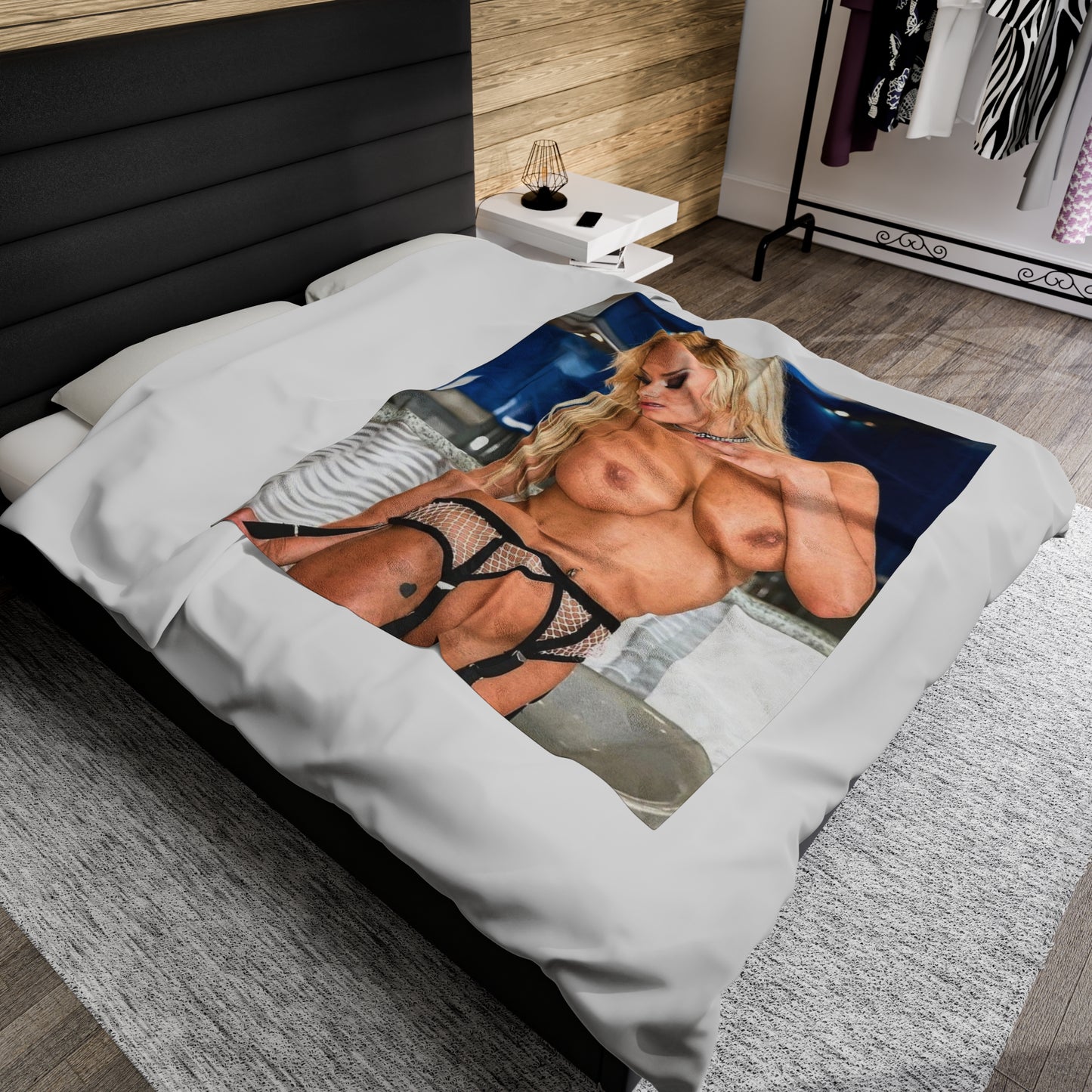 Velveteen Plush Blanket Pornstar Shyla Stylez Nude