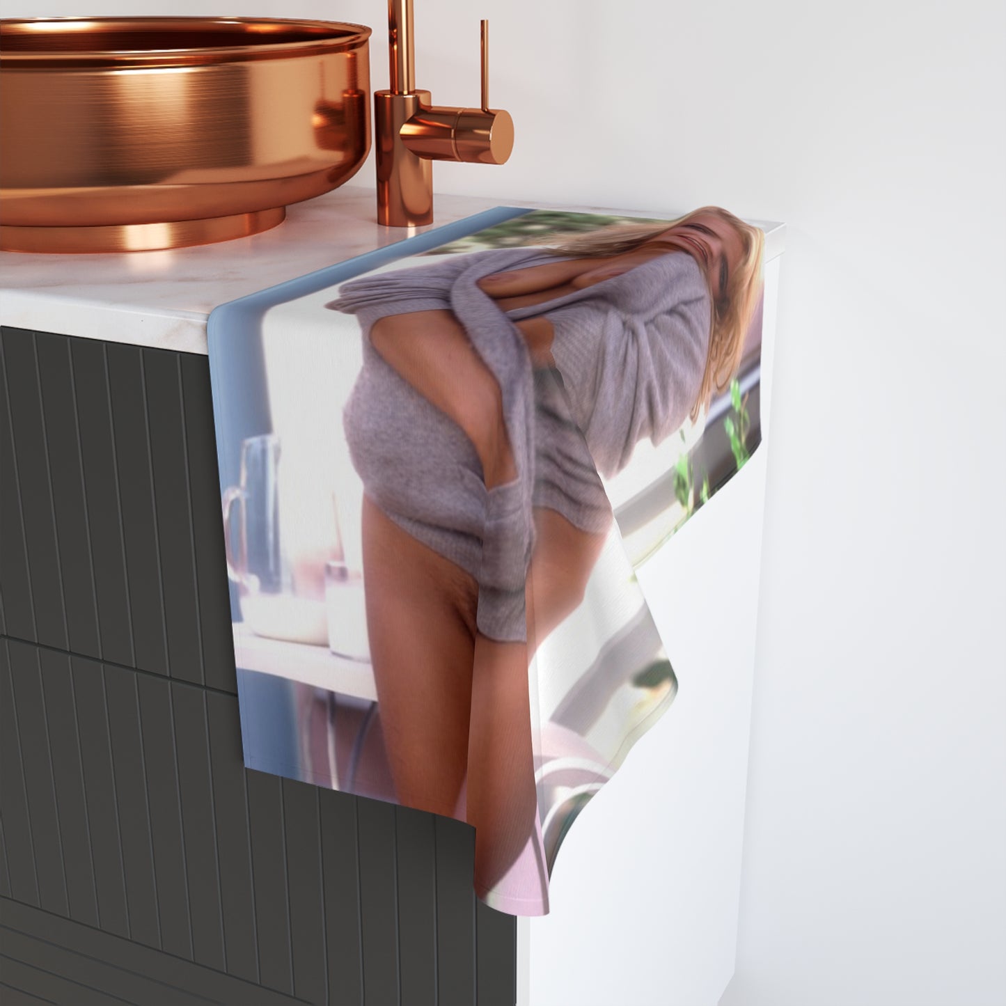 Hand Towel Playboy Playmate September 1984 Kimberly Evenson