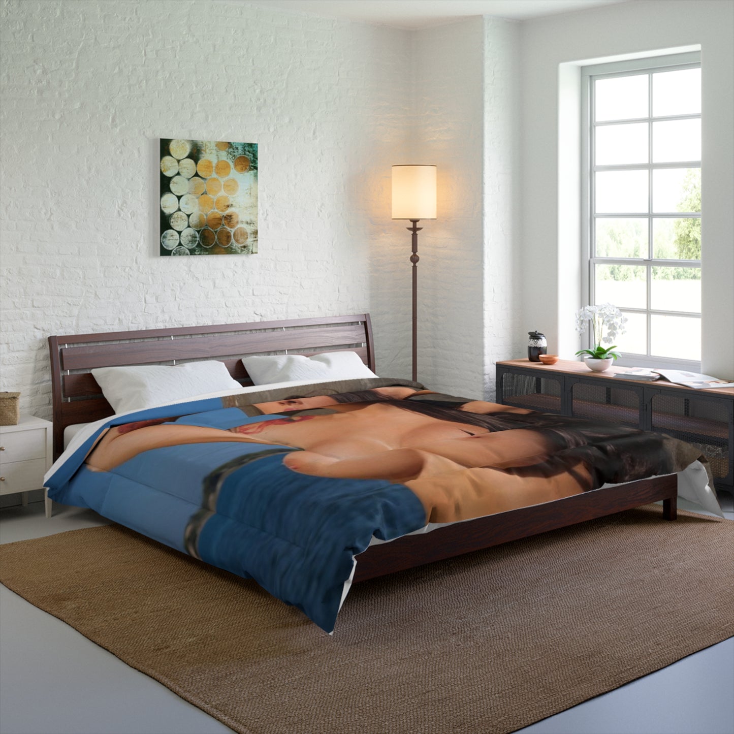 Comforter Large Breasts Nude
