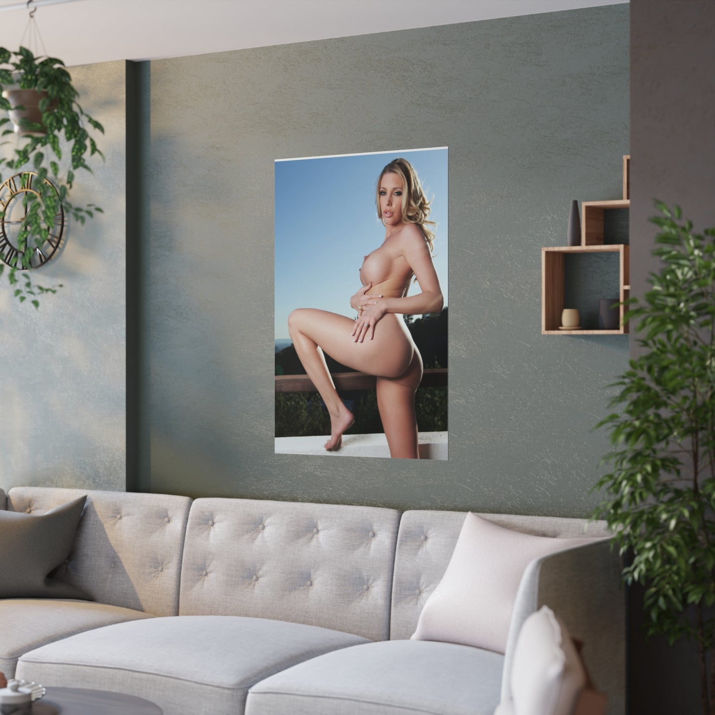 Satin Posters (210gsm) Penthouse Pet October 2012 Samantha Saint