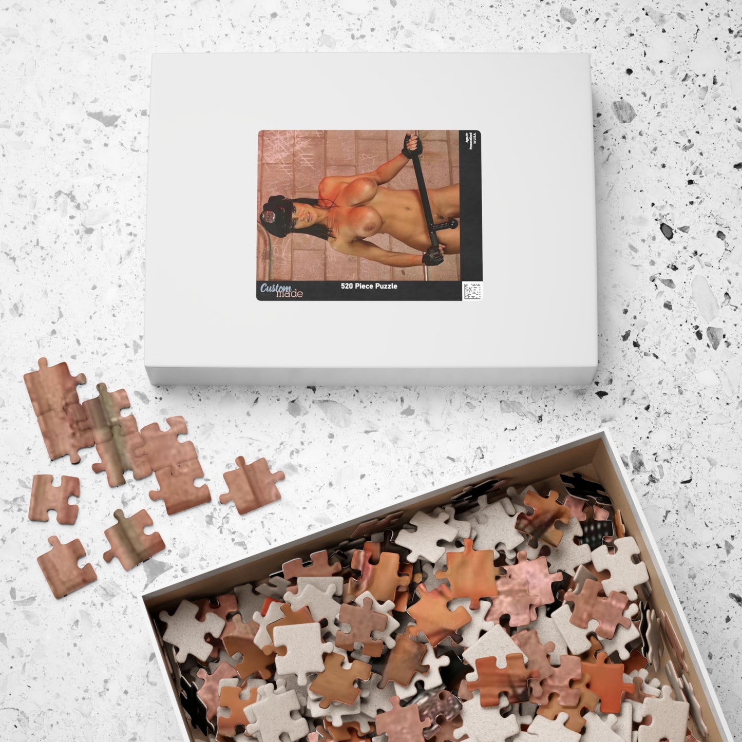 Puzzle (110, 252, 500, 1014-piece) Pornstar Lisa Ann Nude