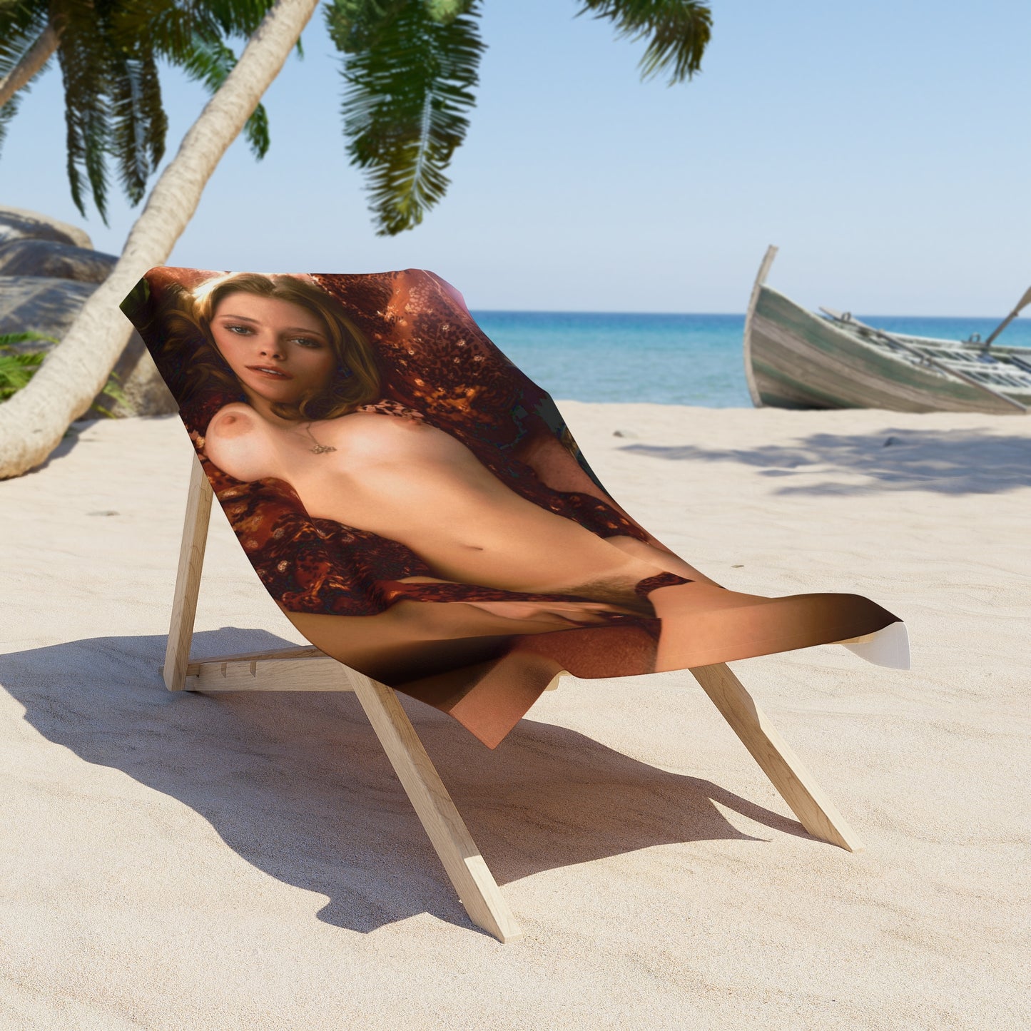 Beach Towel Playboy Playmate November 1974 Bebe Buell