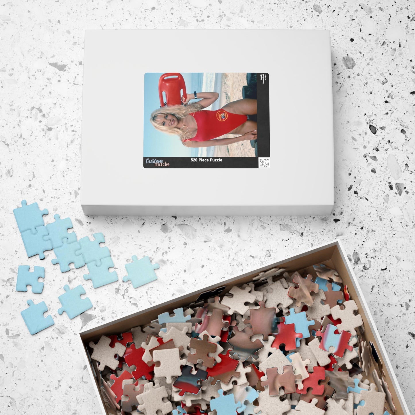 Puzzle (110, 252, 520, 1014-piece) Pamela Anderson Baywatch