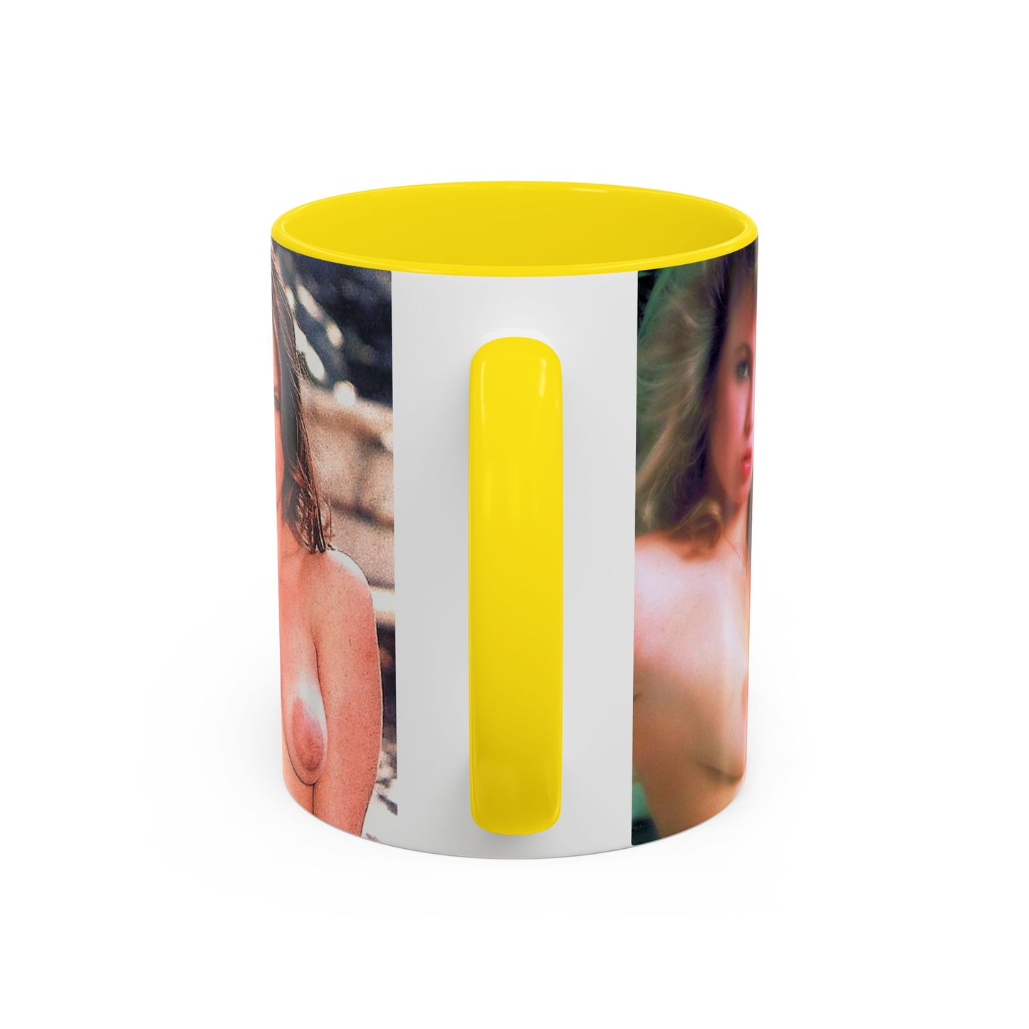 Accent Coffee Mug (11, 15oz) Traci Lords Nude Naked Retro