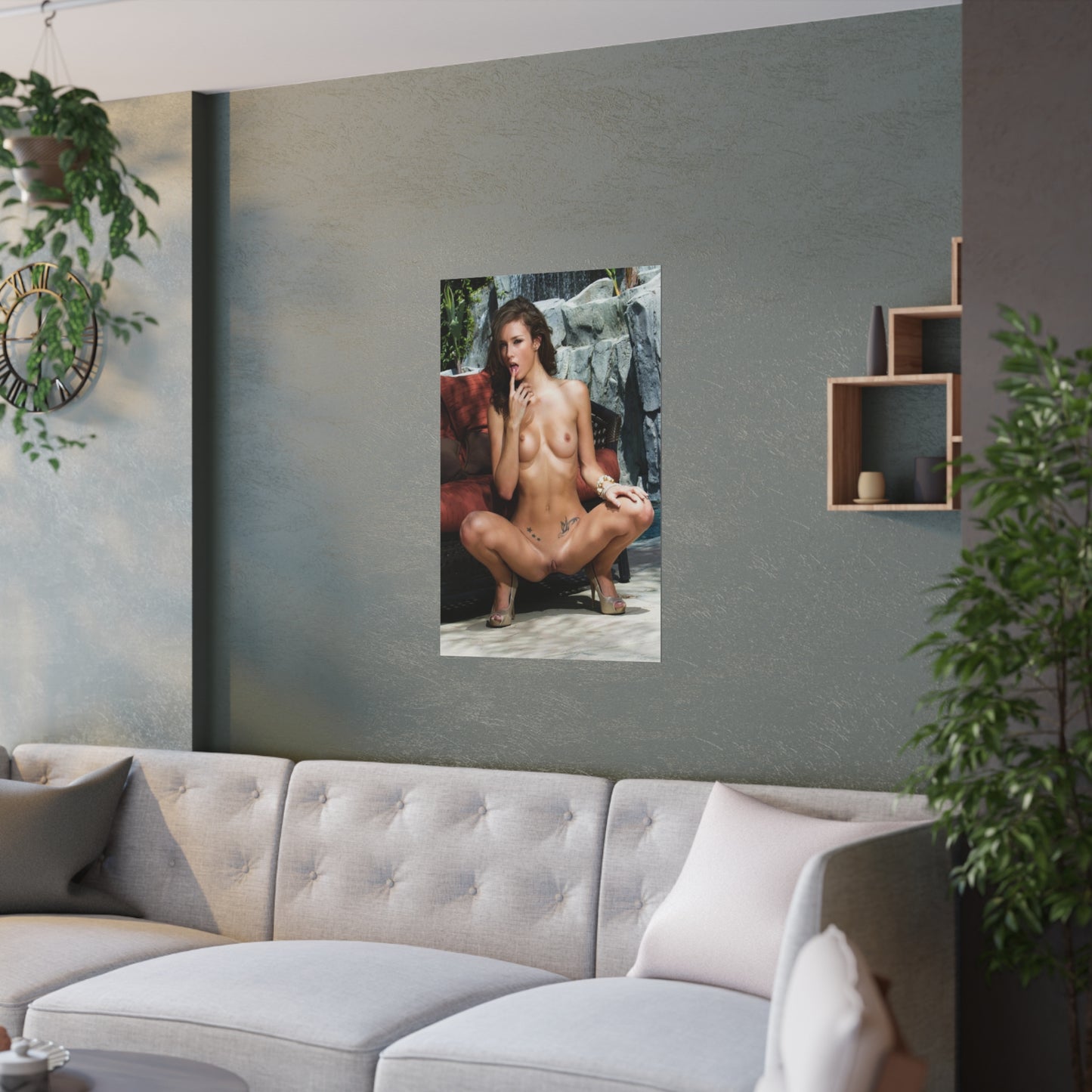 Satin Posters (210gsm) Malena Morgan Nude
