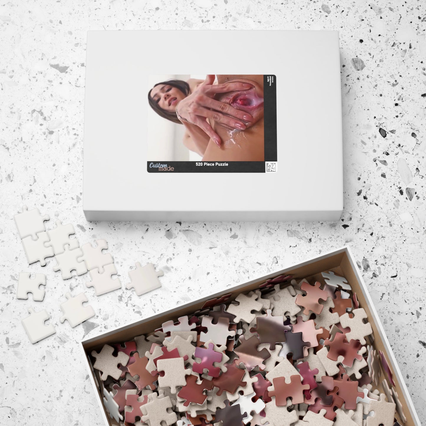 Puzzle (110, 252, 520, 1014-piece) Cream Pied Asian Teen