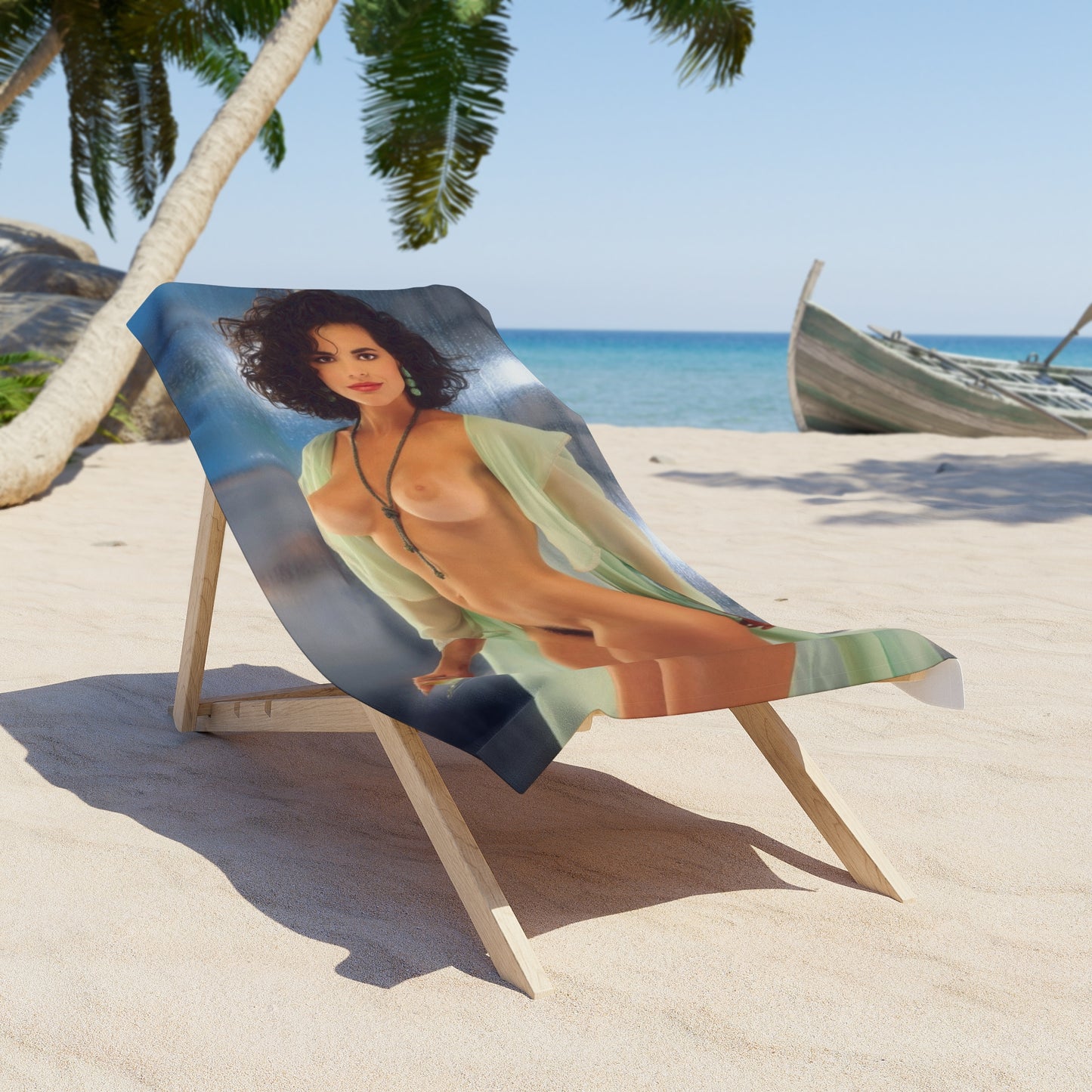 Beach Towel Playboy Playmate June 1993 Alesha Marie Oreskovich