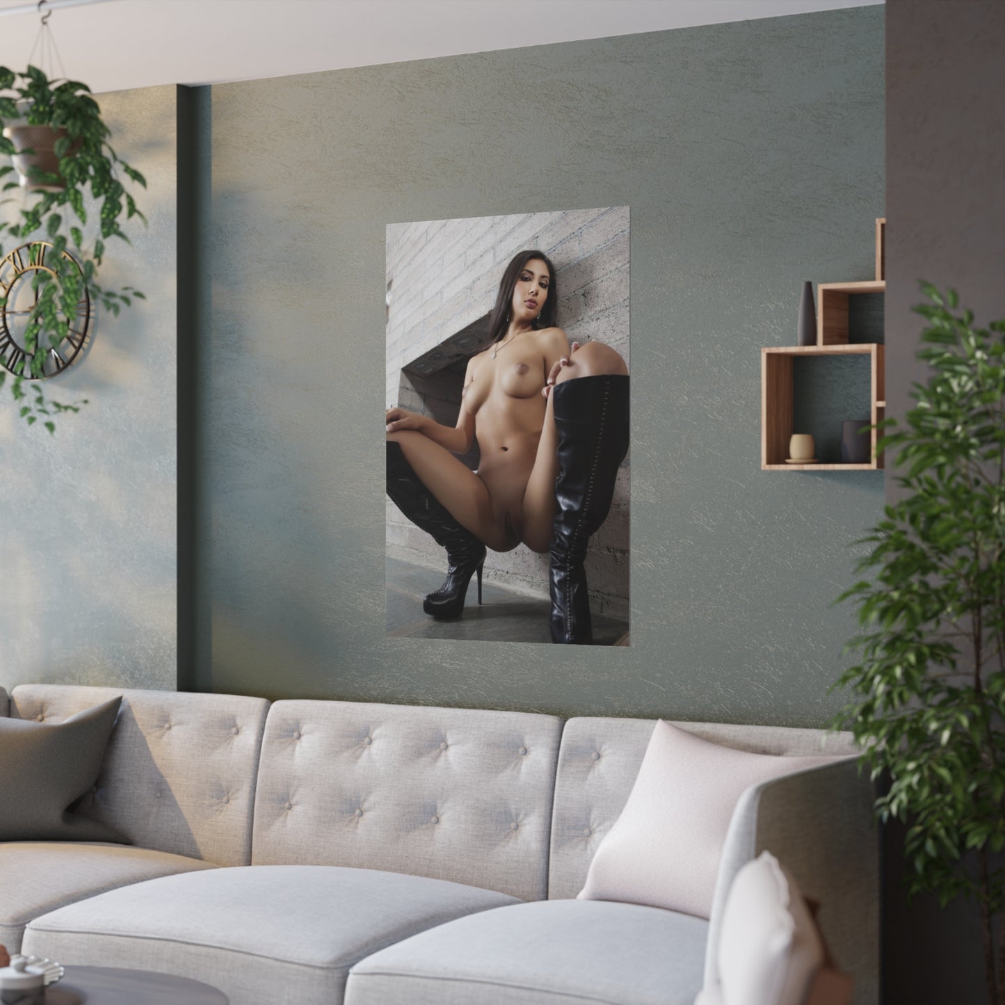 Satin Posters (210gsm) Pet 2018 Gianna Dior Nude 3