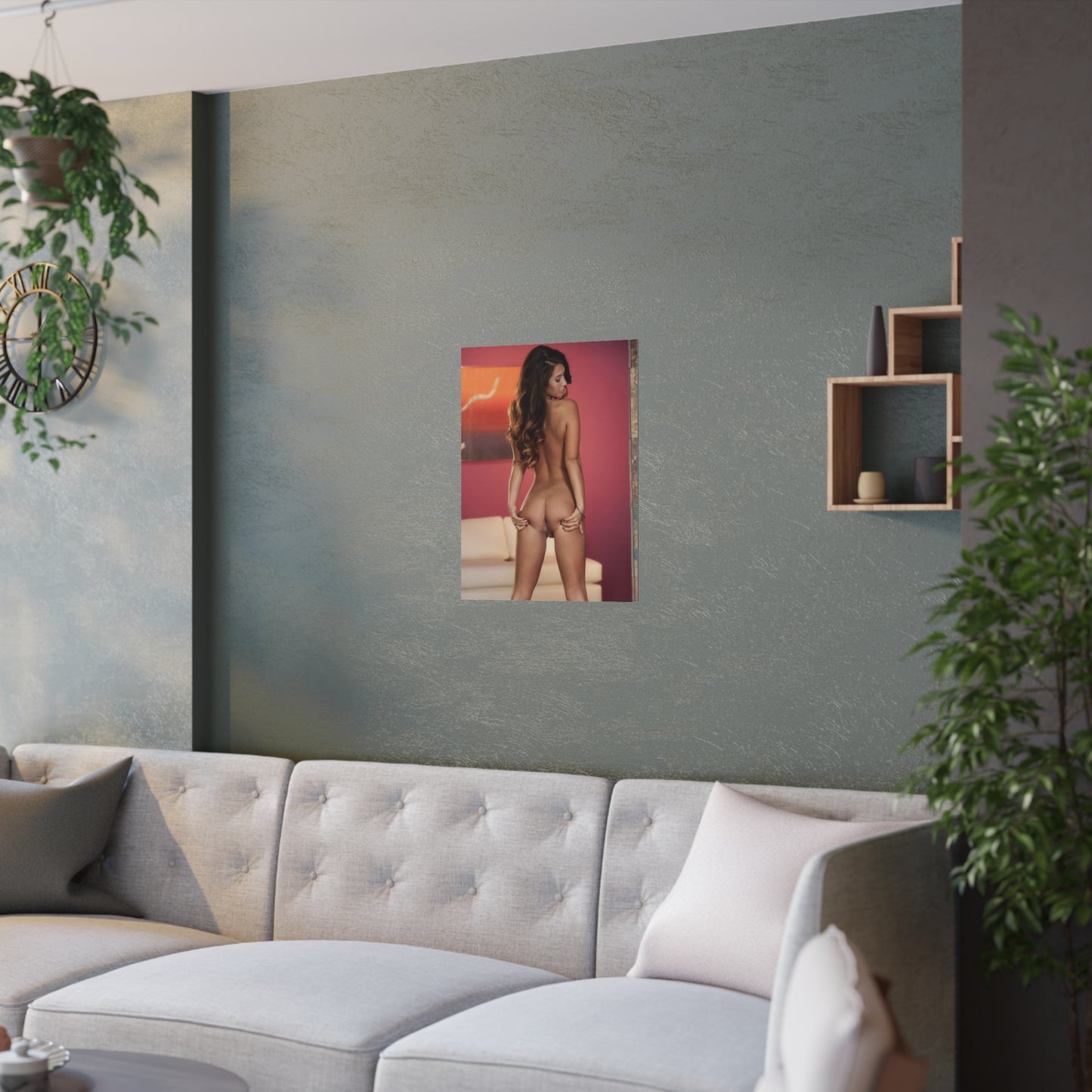 Satin Posters (210gsm) Eva Lovia Nude