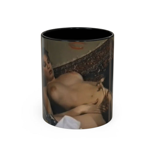 Accent Coffee Mug (11, 15oz) Traci Lords Nude