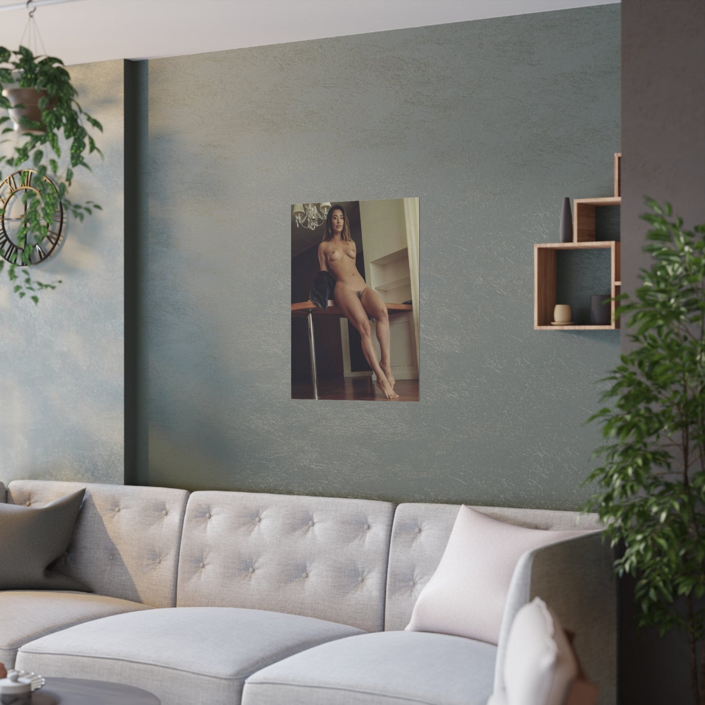 Satin Posters (210gsm) Eva Lovia Nude