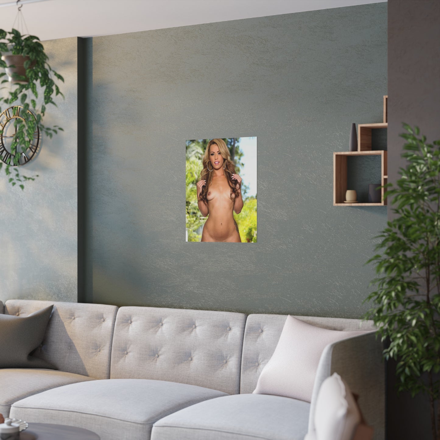 Satin Posters (210gsm) Pornstar Kelsie Monroe Nude