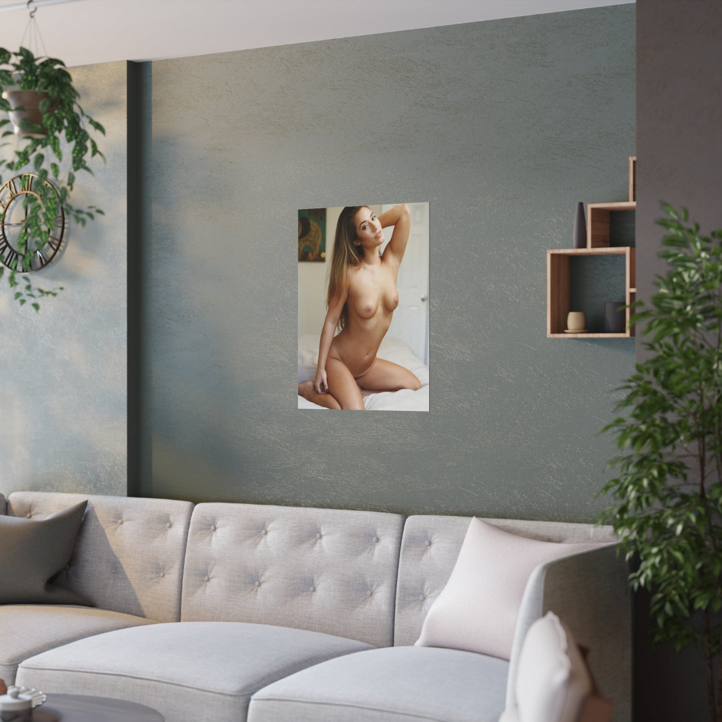 Satin Posters (210gsm) Eva Lovia Nude
