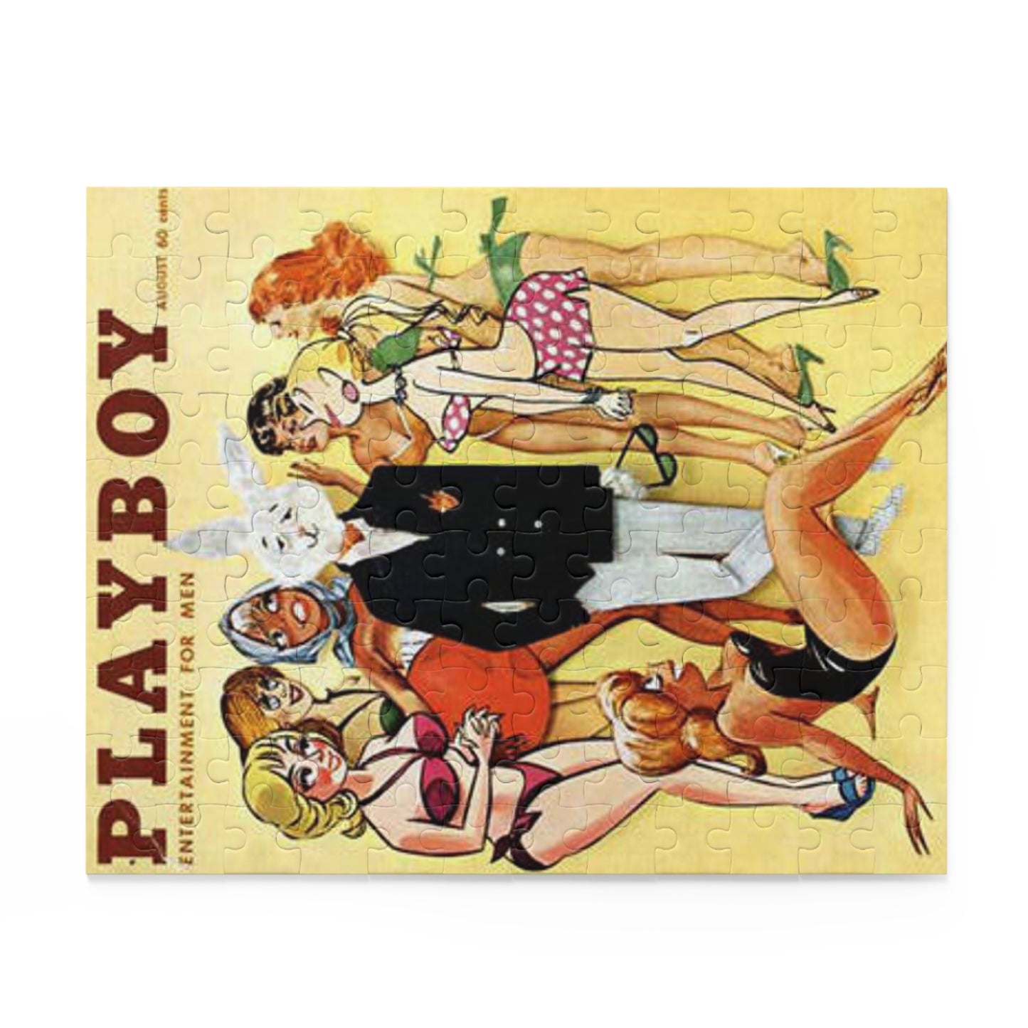 Puzzle (120, 252, 500-Piece) Playboy Cover August 1961