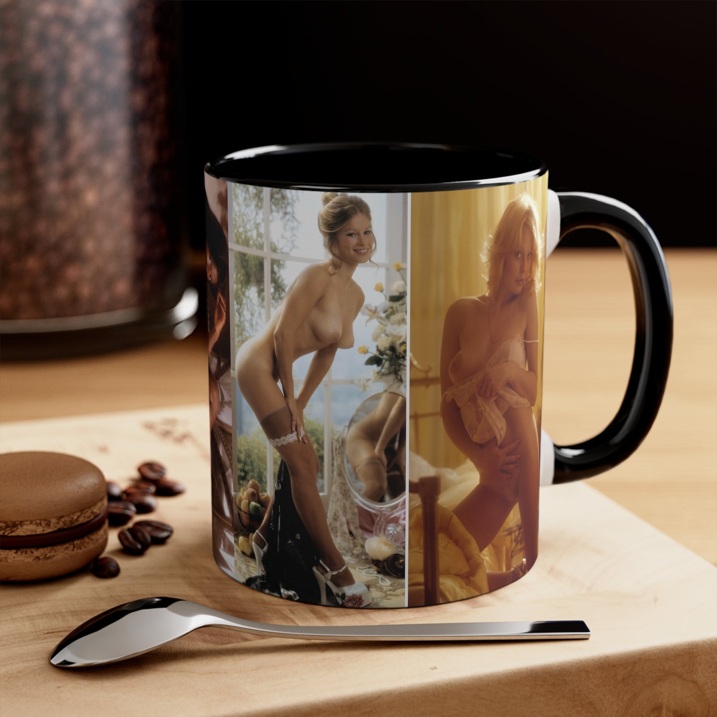 Accent Coffee Mug, 11oz Playboy Playmate 1975 May - August