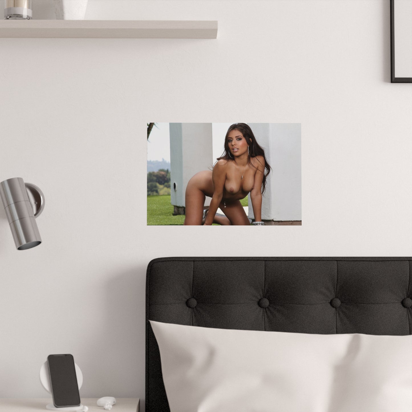 Satin Posters (210gsm) Porn Star Jynx Maze Nude