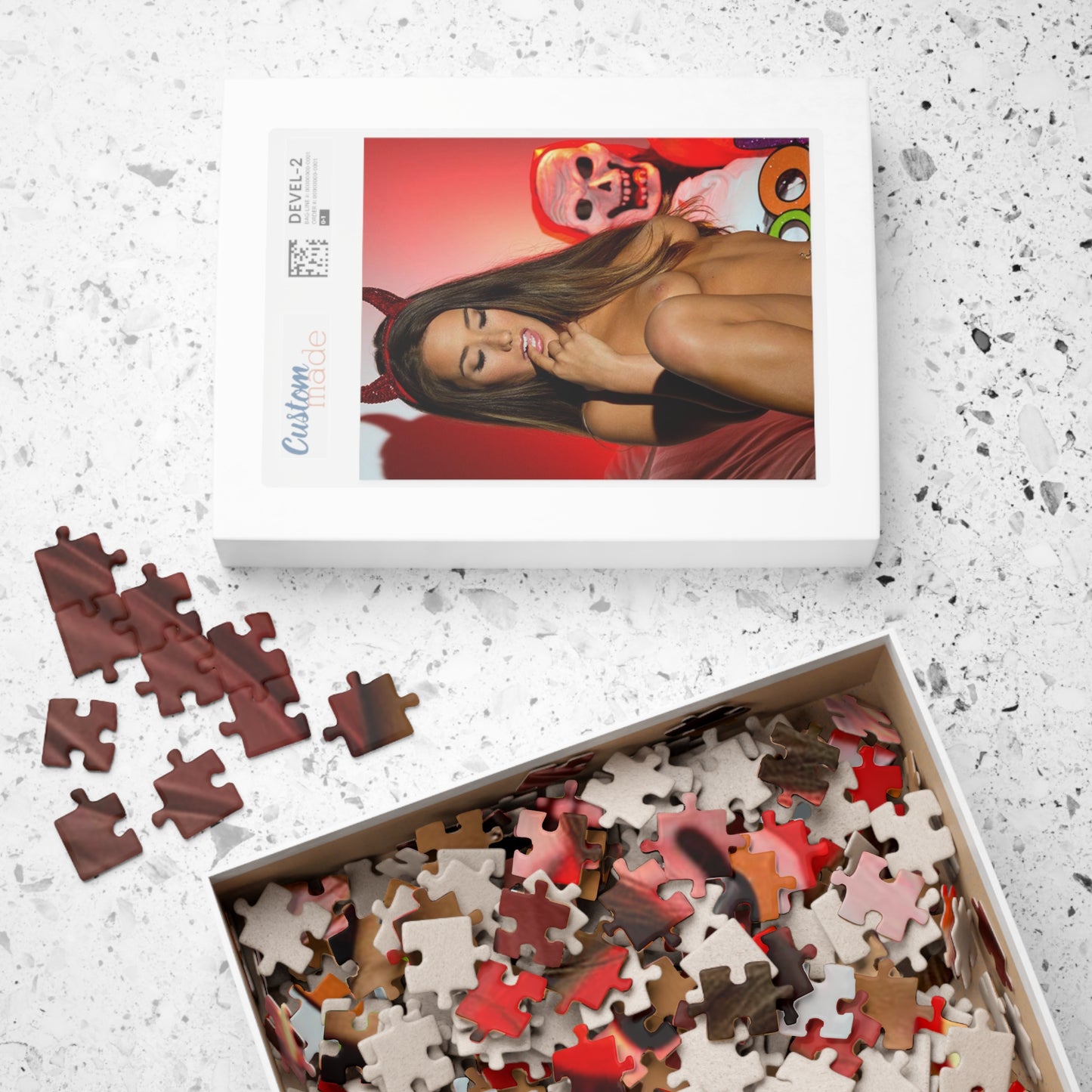 Puzzle (110, 252, 500, 1014-piece) Pet 2017 Eva Lovia Nude