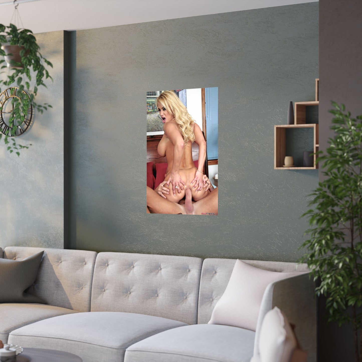 Satin Posters (210gsm) Shyla Stylez Nude