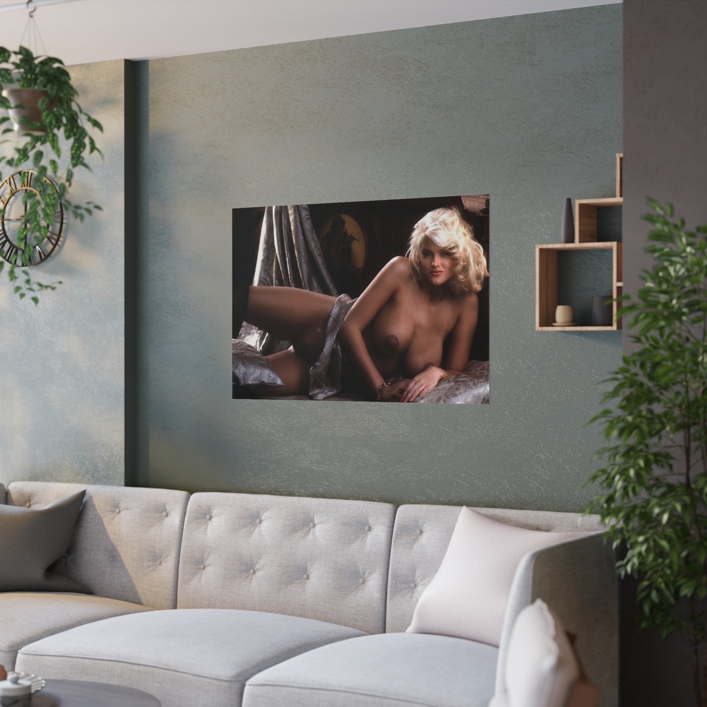 Satin Posters (210gsm) Anna Nicole Smith Nude