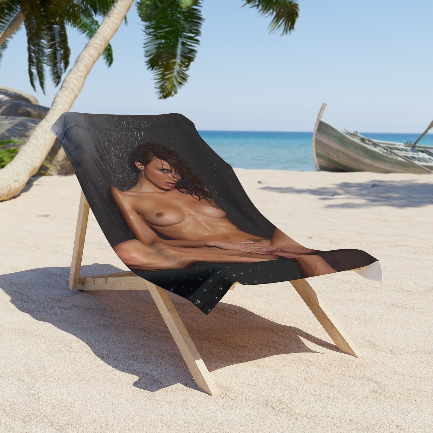 Beach Towel Malena Morgan Nude