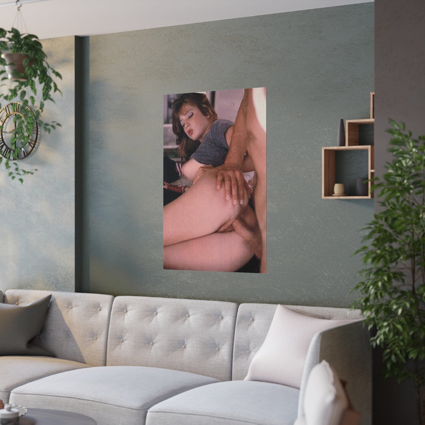 Satin Posters (210gsm) Traci Lords Naked Nude Retro