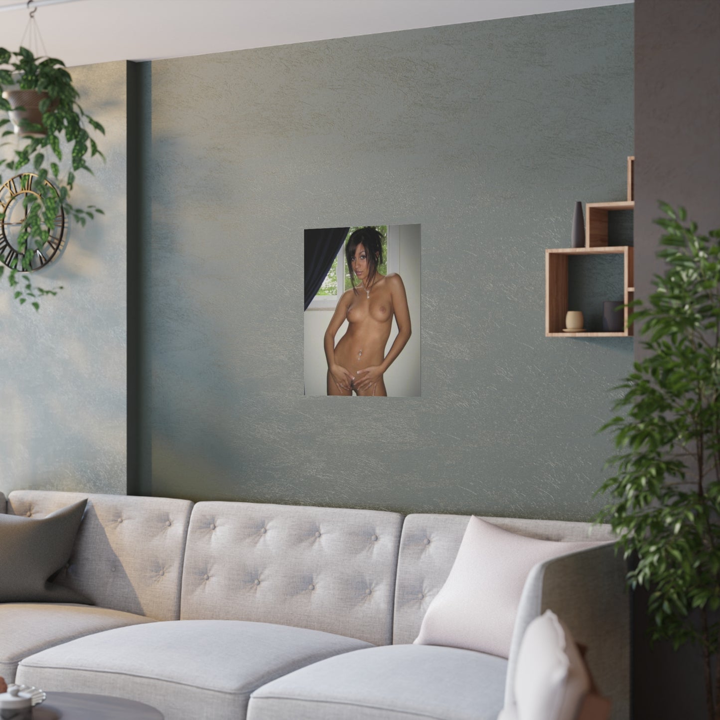 Satin Posters (210gsm) Raven Riley Nude