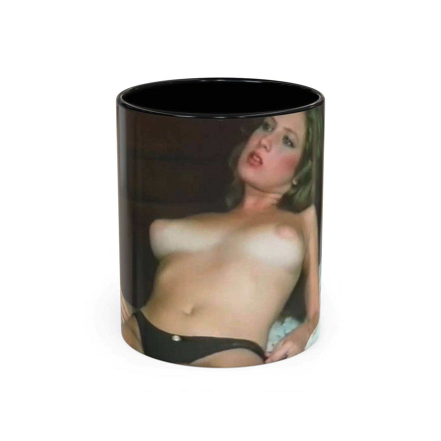 Accent Coffee Mug (11, 15oz) Traci Lords Nude