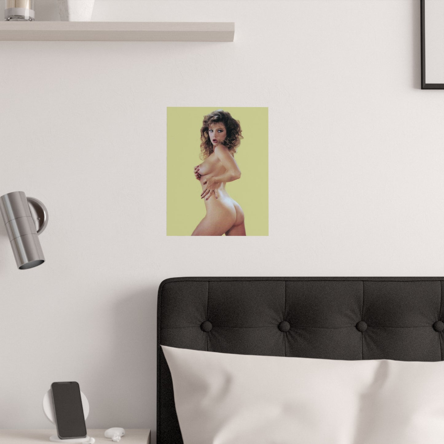 Satin Posters (210gsm) Retro Porn Star 1980s Traci