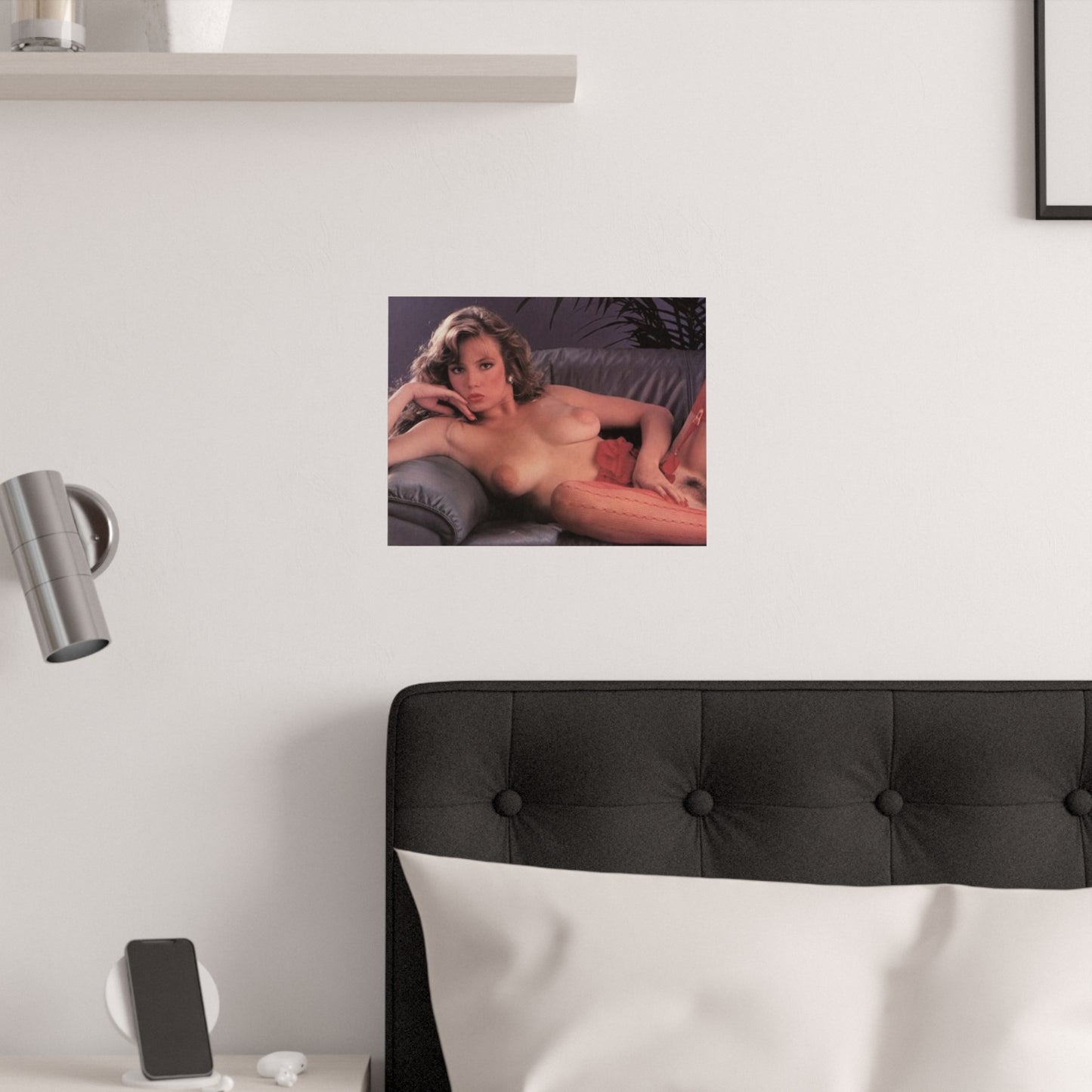 Satin Posters (210gsm) Retro Porn Star 1980s Traci