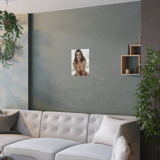 Satin Posters (210gsm) Lana Rhoades Nude