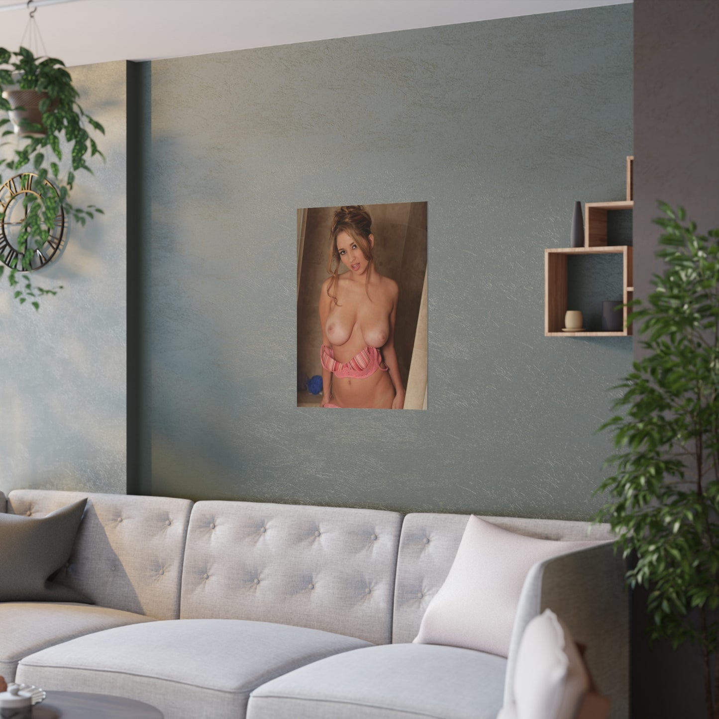 Satin Posters (210gsm) Shay Laren Nude