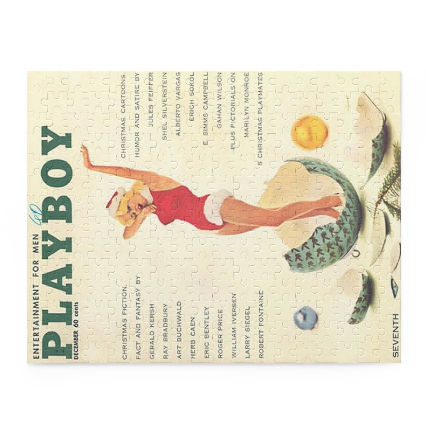 Puzzle (120, 252, 500-Piece) Playboy Cover December 1960