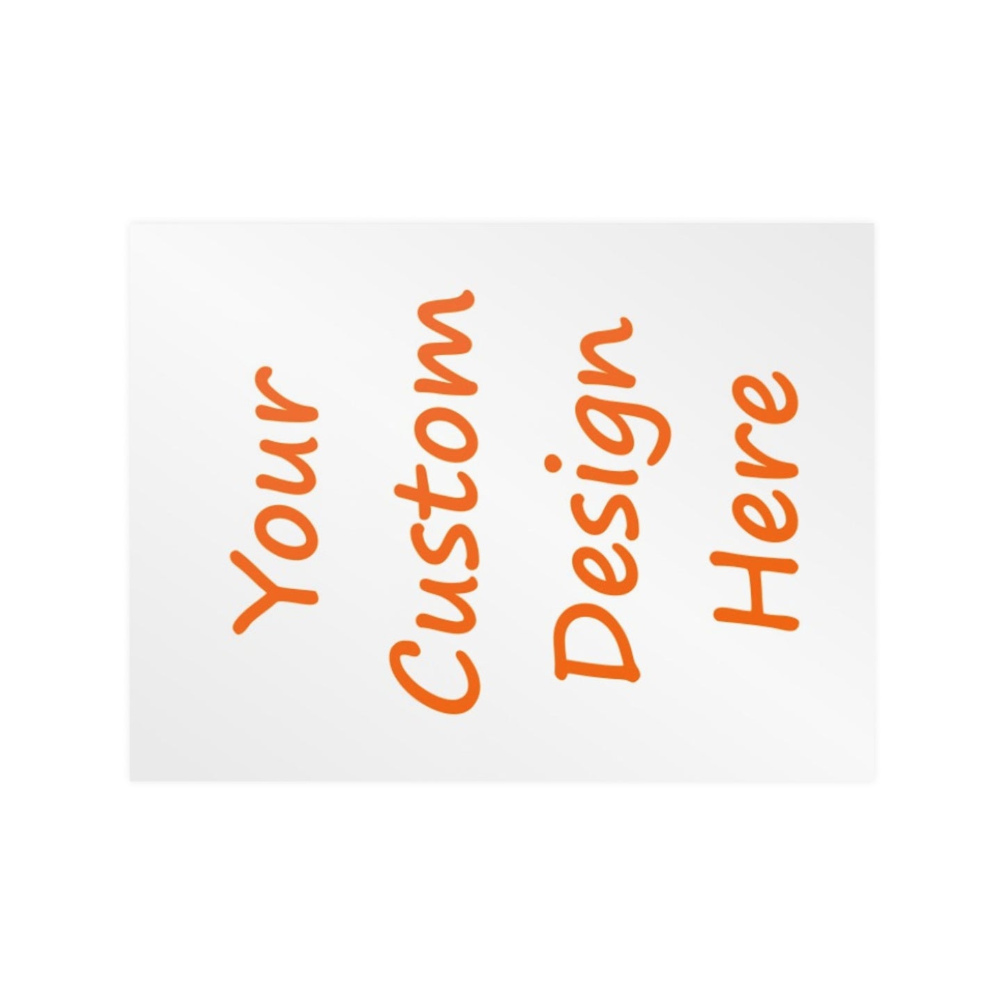 Satin Posters (210gsm) Custom Purchase & Message Artwork! No Limits!