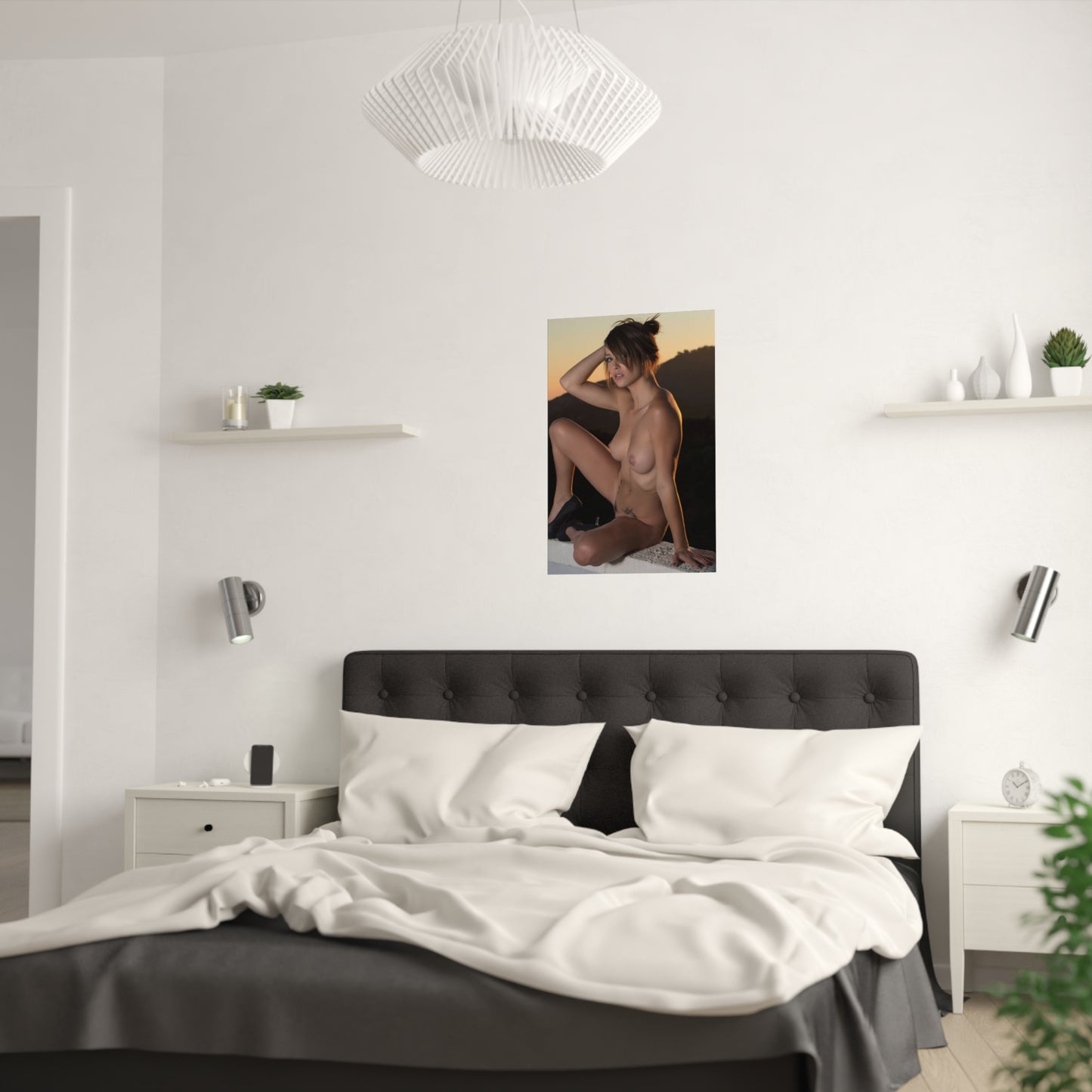 Satin Posters (210gsm) Malena Morgan Nude