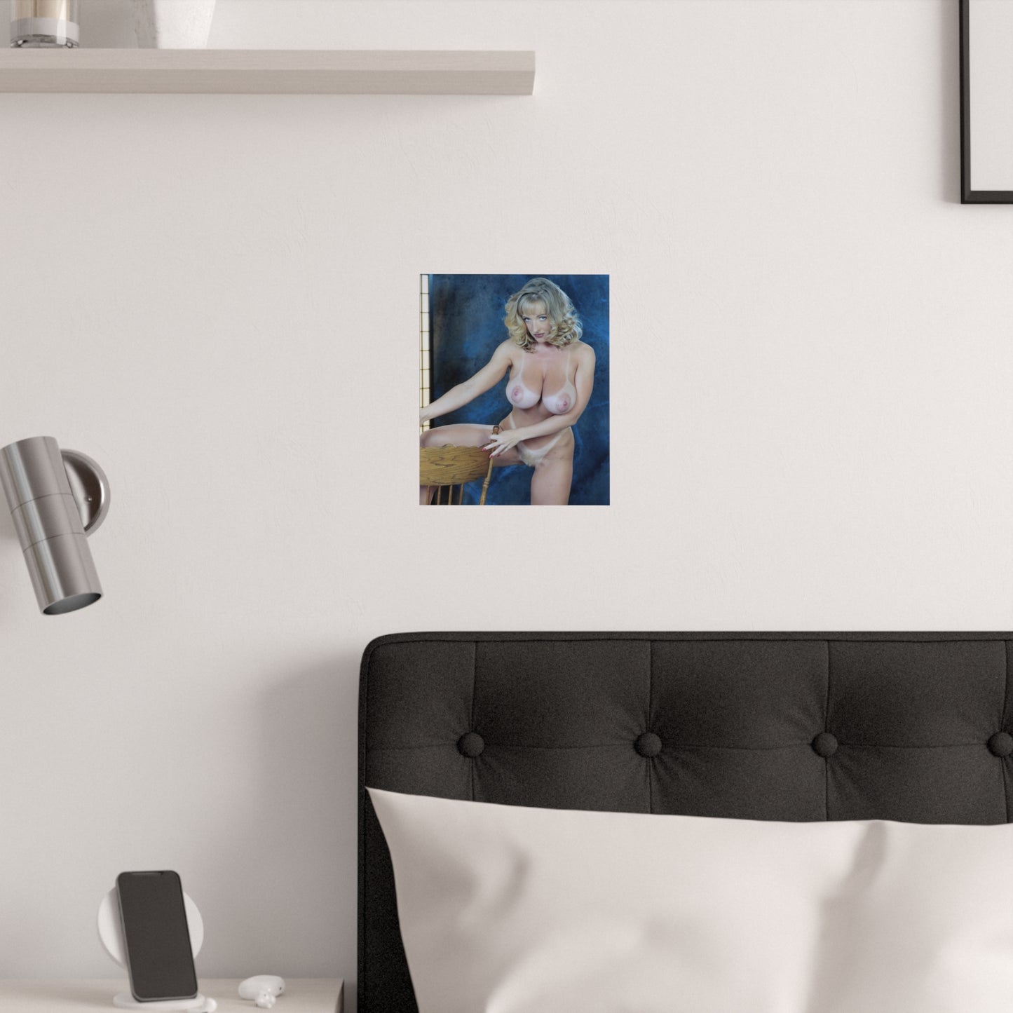 Satin Posters (210gsm) Retro Adult Star Danni Ashe Nude