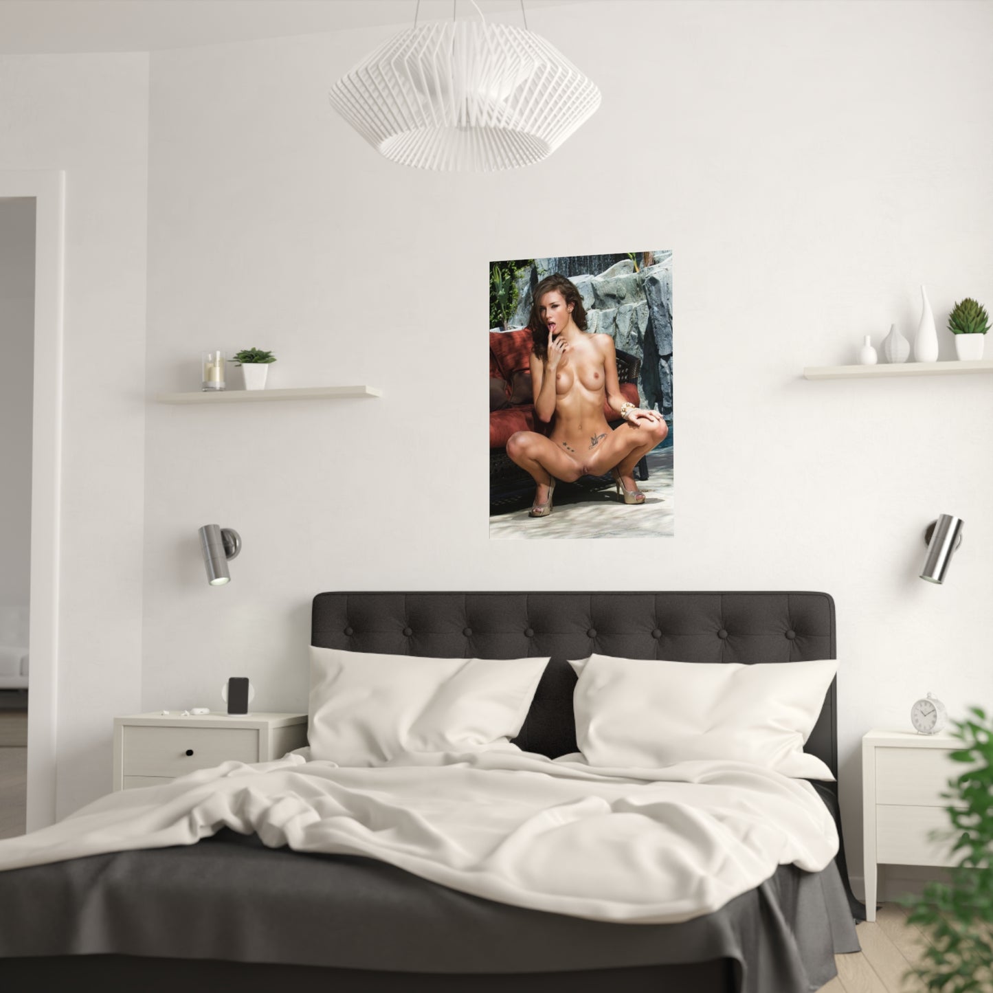Satin Posters (210gsm) Malena Morgan Nude
