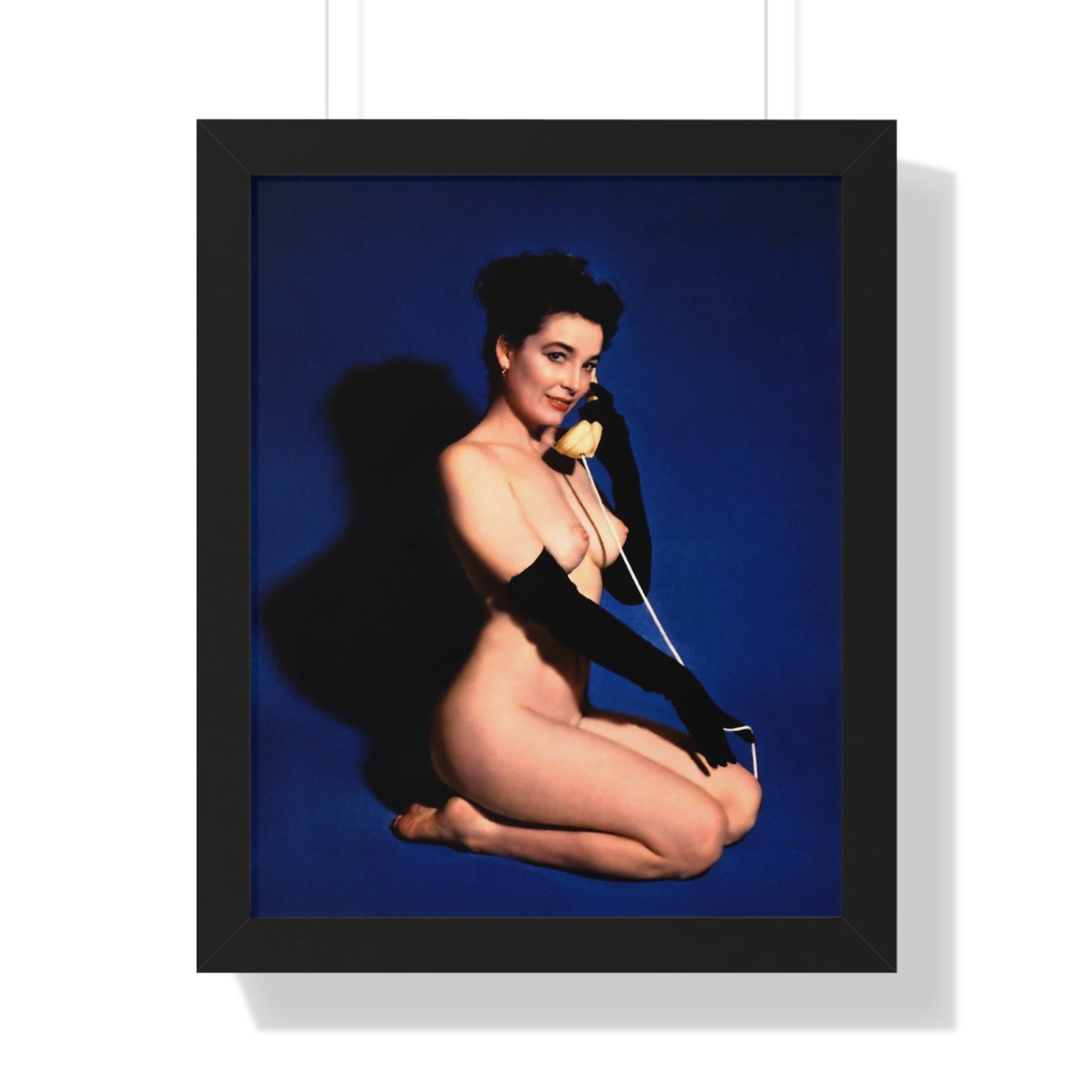 Framed Vertical Poster Playboy Playmate June 1954 Margie Harrison