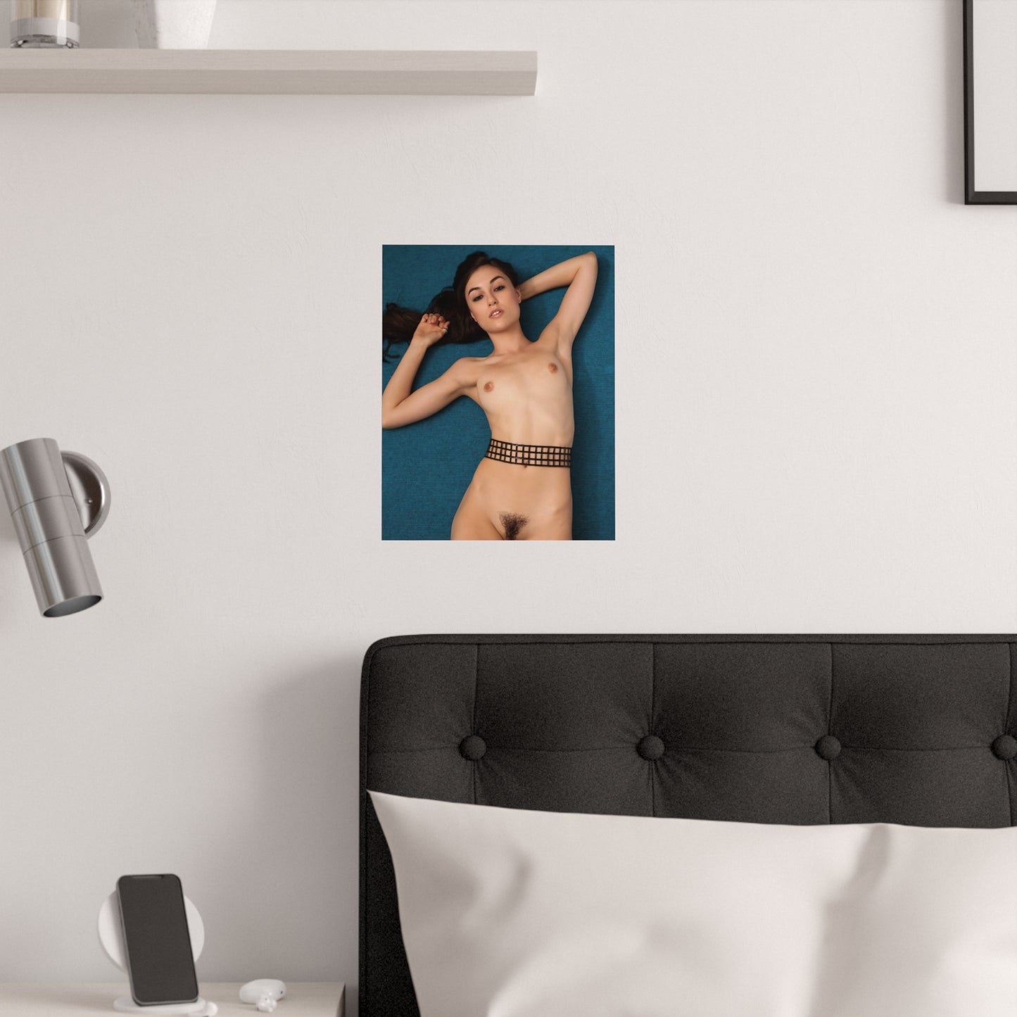 Satin Posters (210gsm) Adult Star Sasha Grey Nude