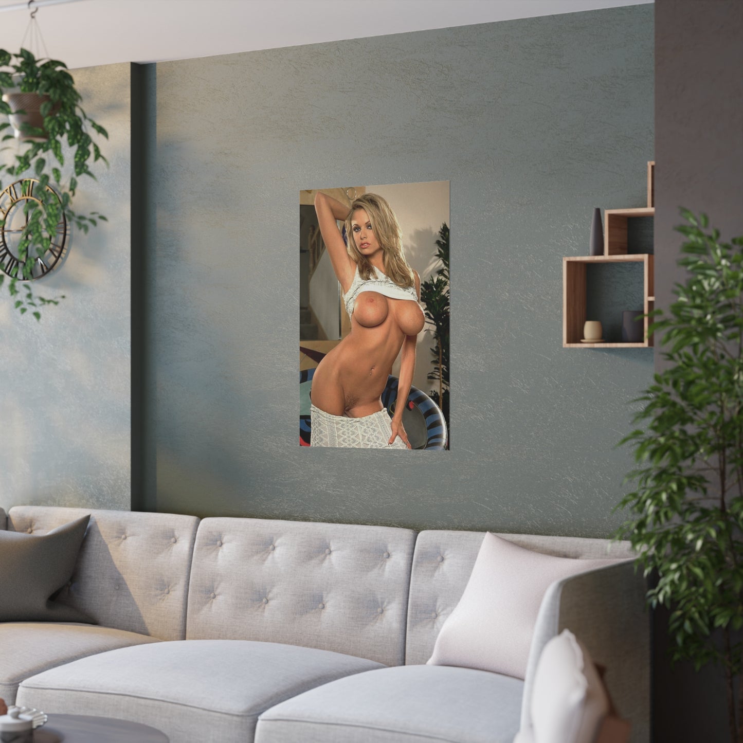 Satin Posters (210gsm) Pornstar Briana Banks Nude