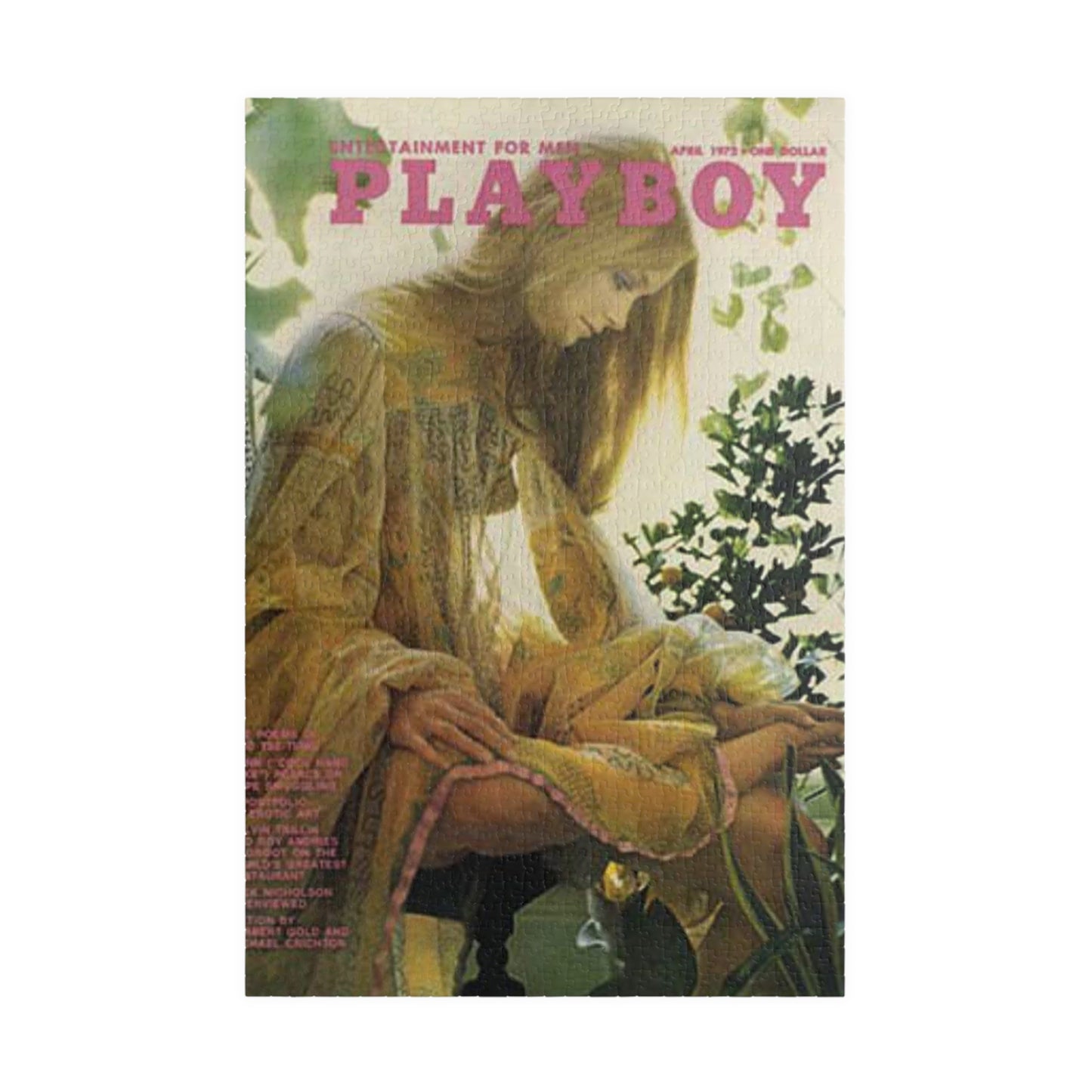 Puzzle (110, 252, 500, 1014-piece) Playboy Cover April 1972