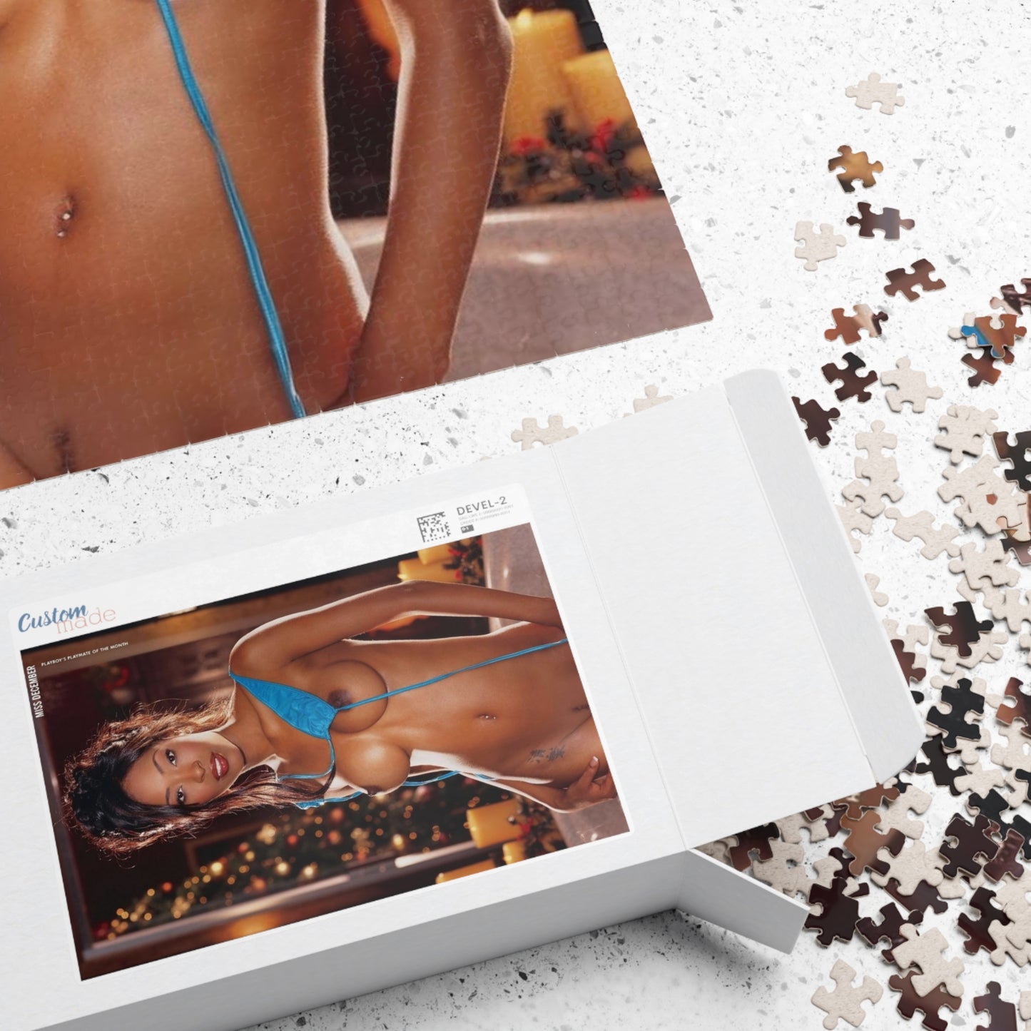 Puzzle (110, 252, 500, 1014-piece) Playmate December 2006 Kia Drayton
