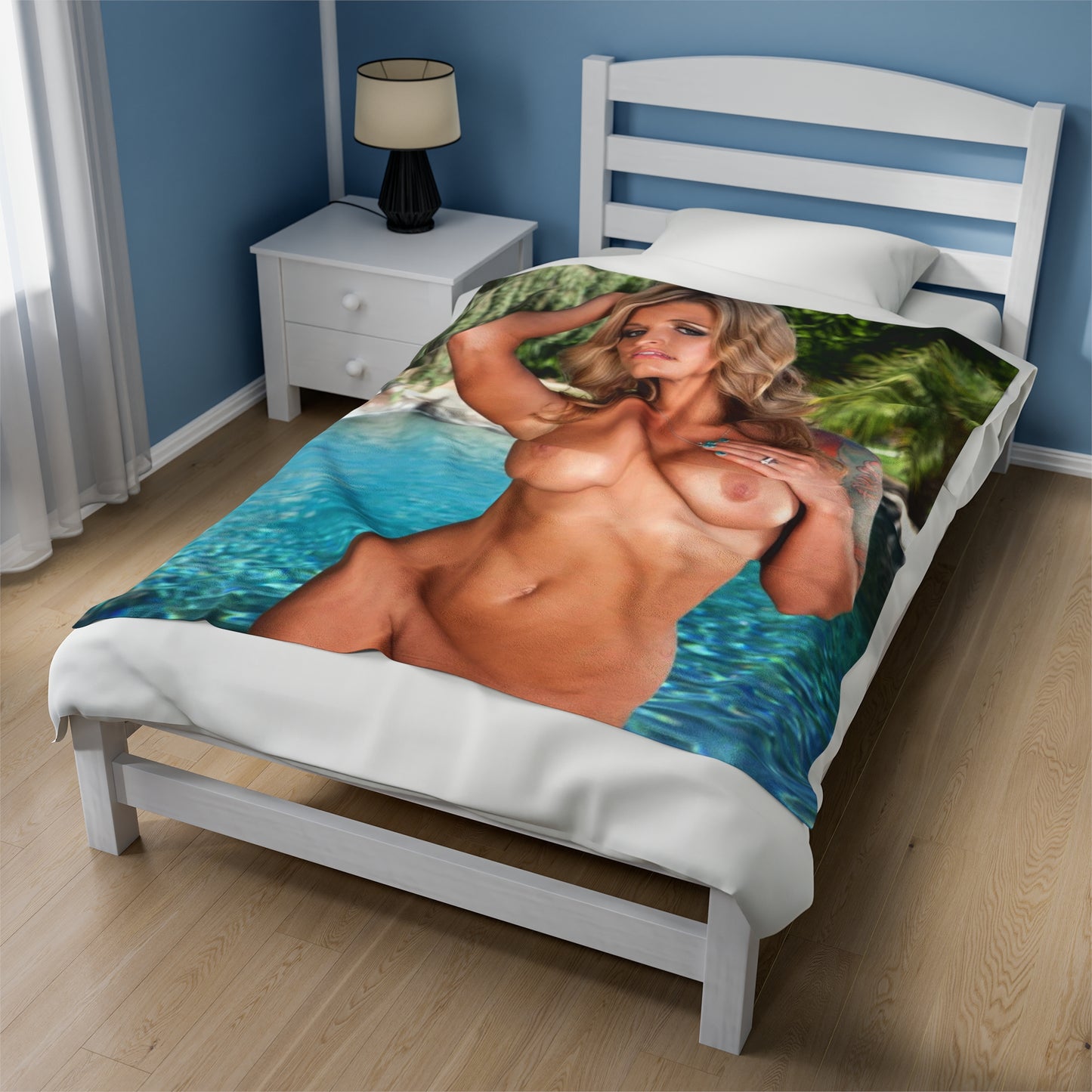Velveteen Plush Blanket Pornstar Teagan Presley Nude