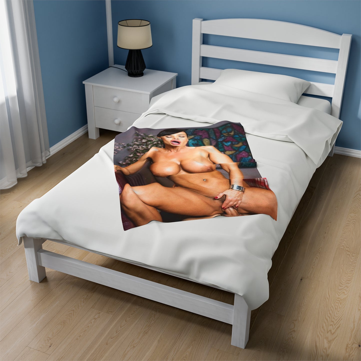 Velveteen Plush Blanket Porn Porno Lisa Ann Fucking Naked Nude