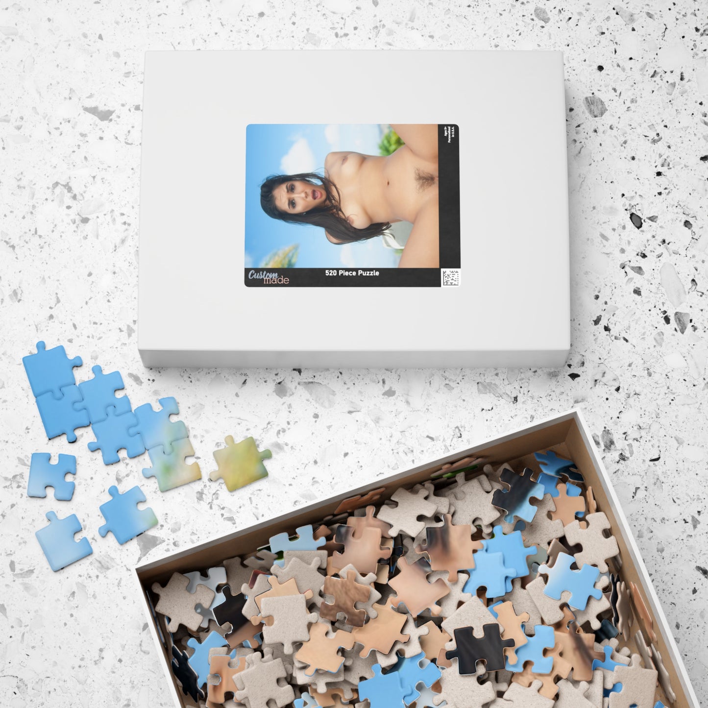 Puzzle (110, 252, 500, 1014-piece) Pet 2018 Gianna Dior Nude 5