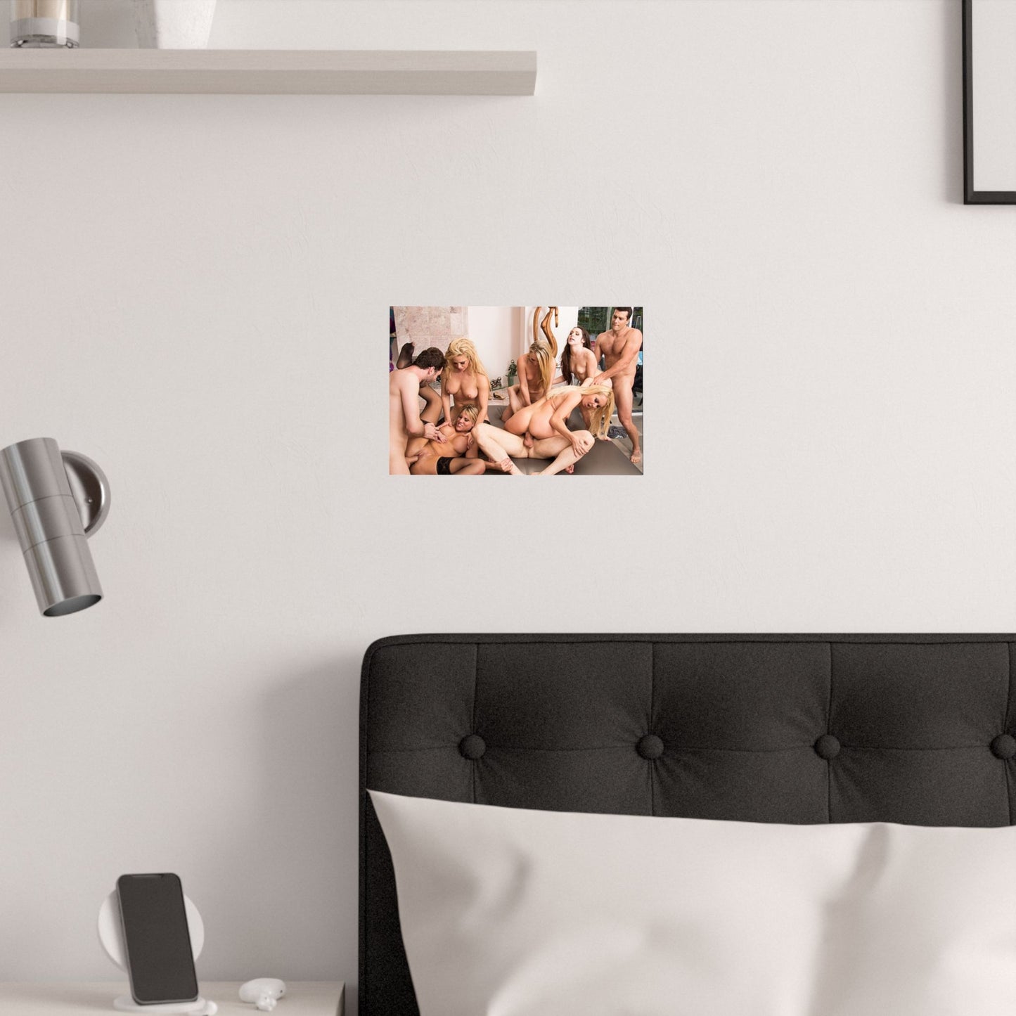 Satin Posters (210gsm) Hardcore Orgy Porn Stars