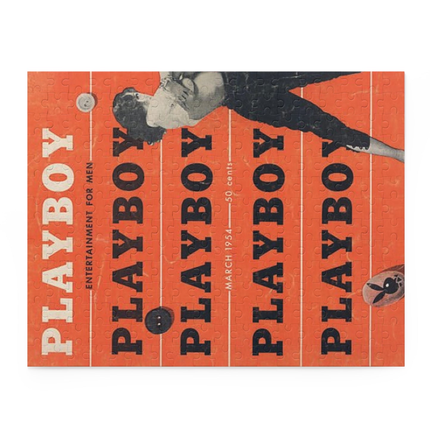 Puzzle (120, 252, 500-Piece) Playboy Cover March 1954
